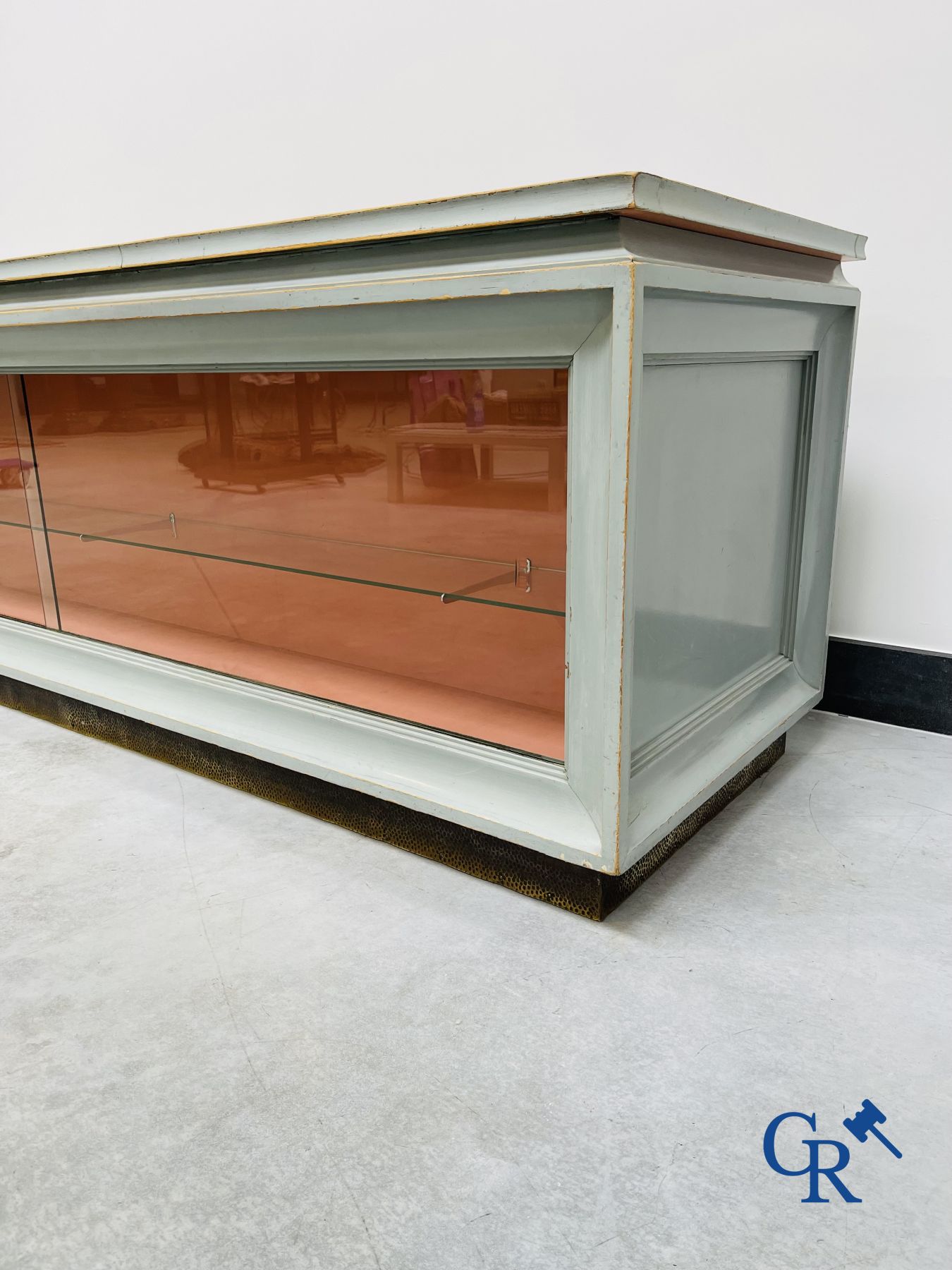 Large shop display furniture - shop display case. 1930