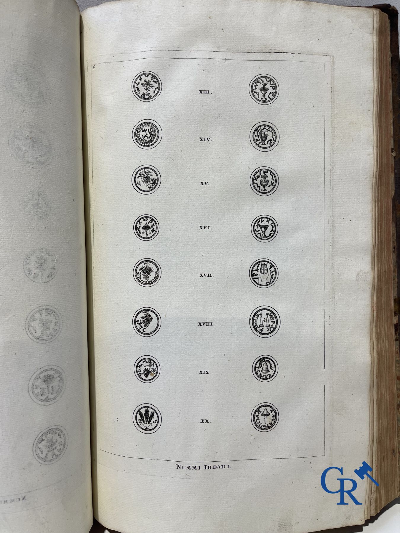 Early printed books: Calmet Augustino, Dictionarium cum figuris Antiquitates Judaicas repraesentantibus.1729.