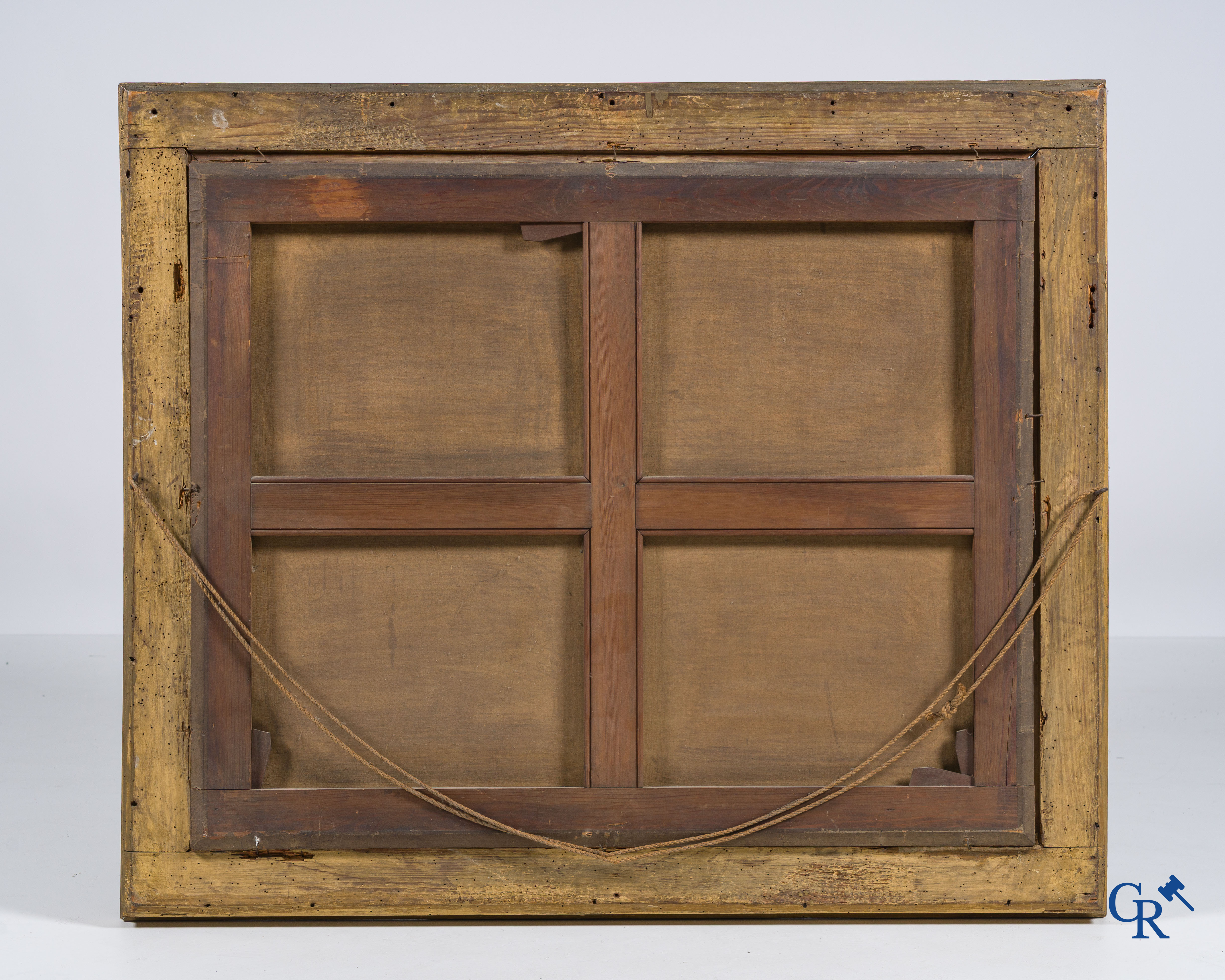 Andries Cornelis Lens (1739-1822) Olie op doek. Schilderij in de typische neoklassieke stijl.