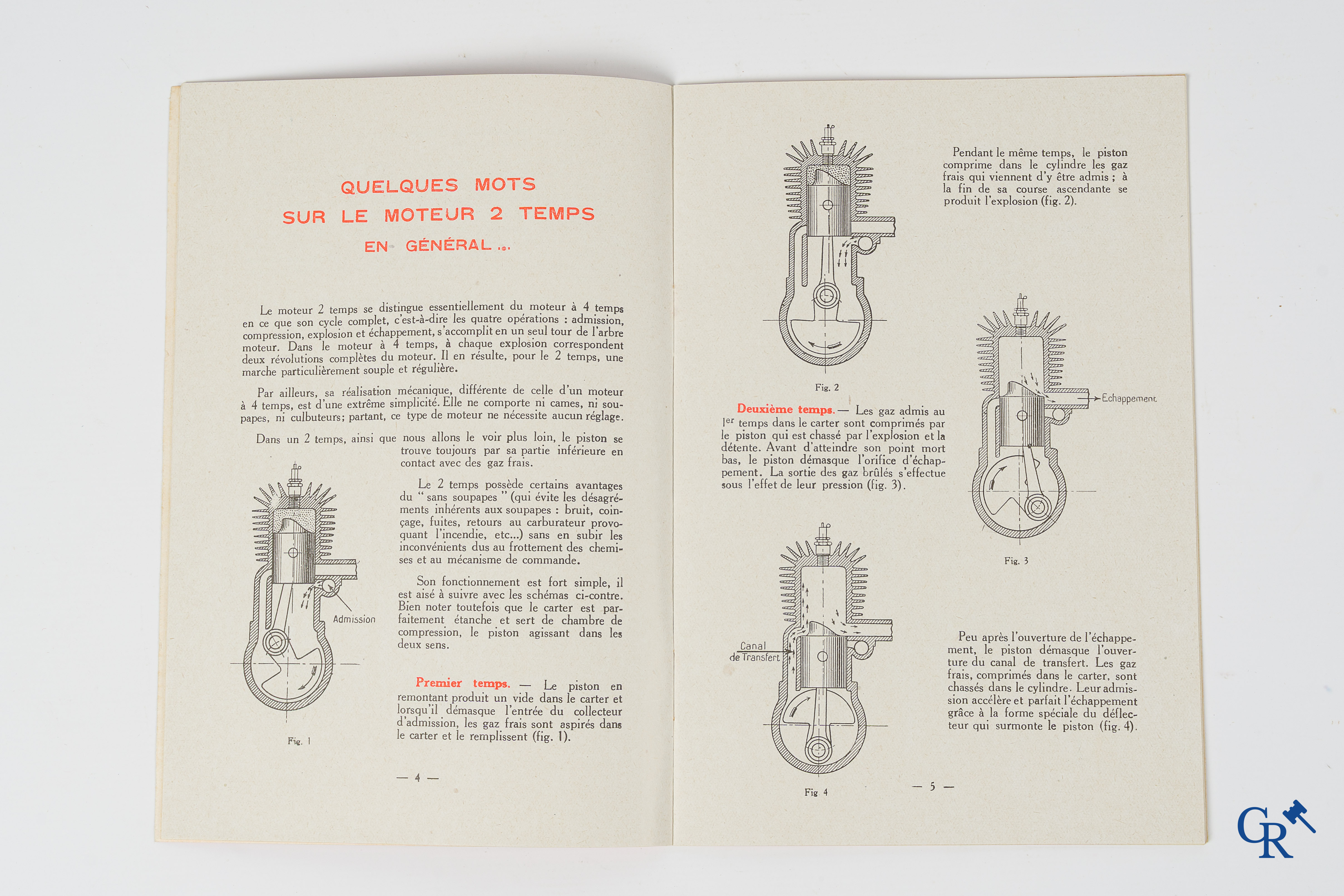 Monet & Goyon. Originele smeer- en onderhoudsboek voor 2-takt motorfietsen en een flyer voor de Super Sport.