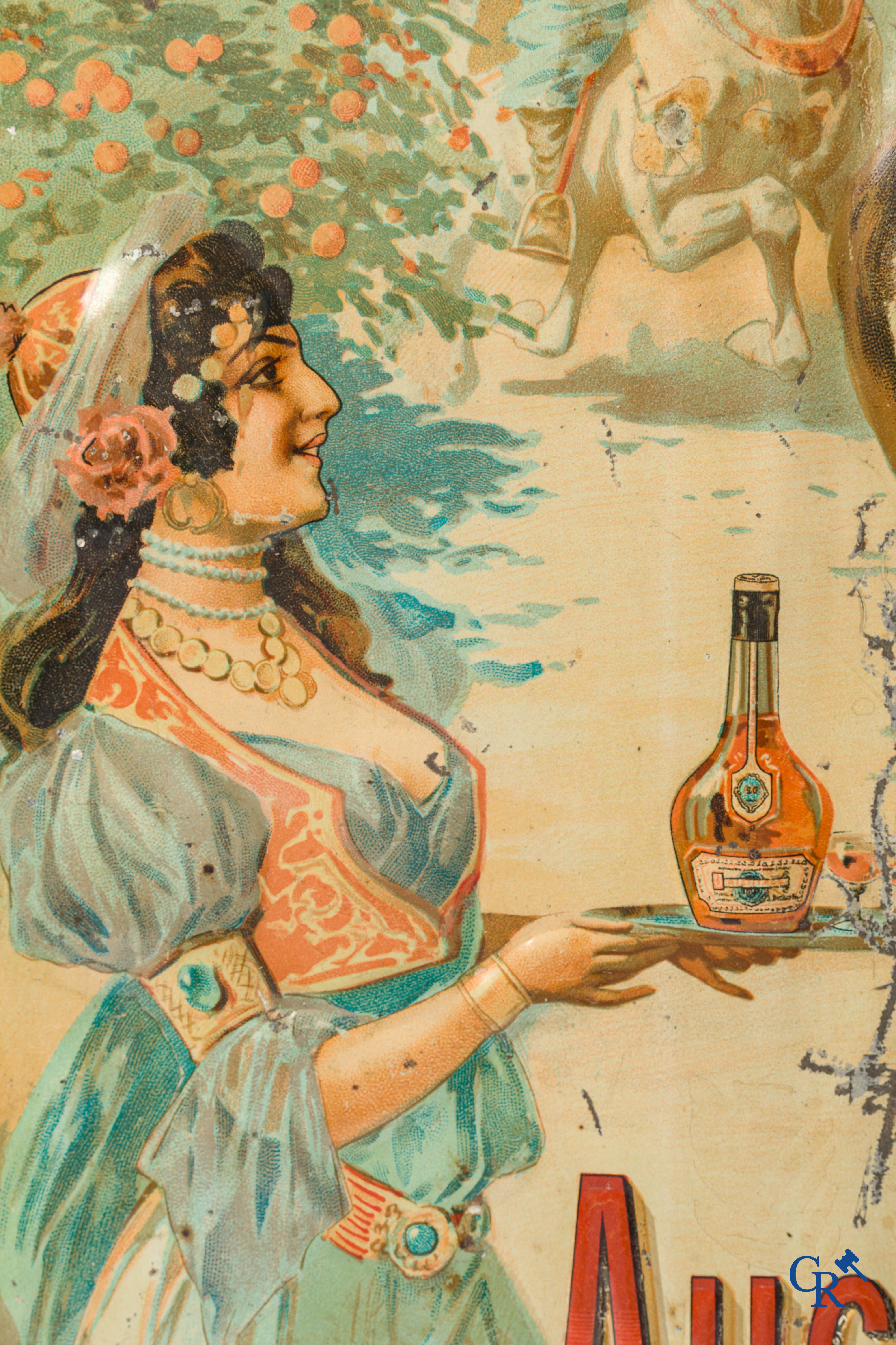 Orientale, Zeldzame en grote publiciteit voor de producten van Auguste Dutruc Fils & Cie. Circa 1910.