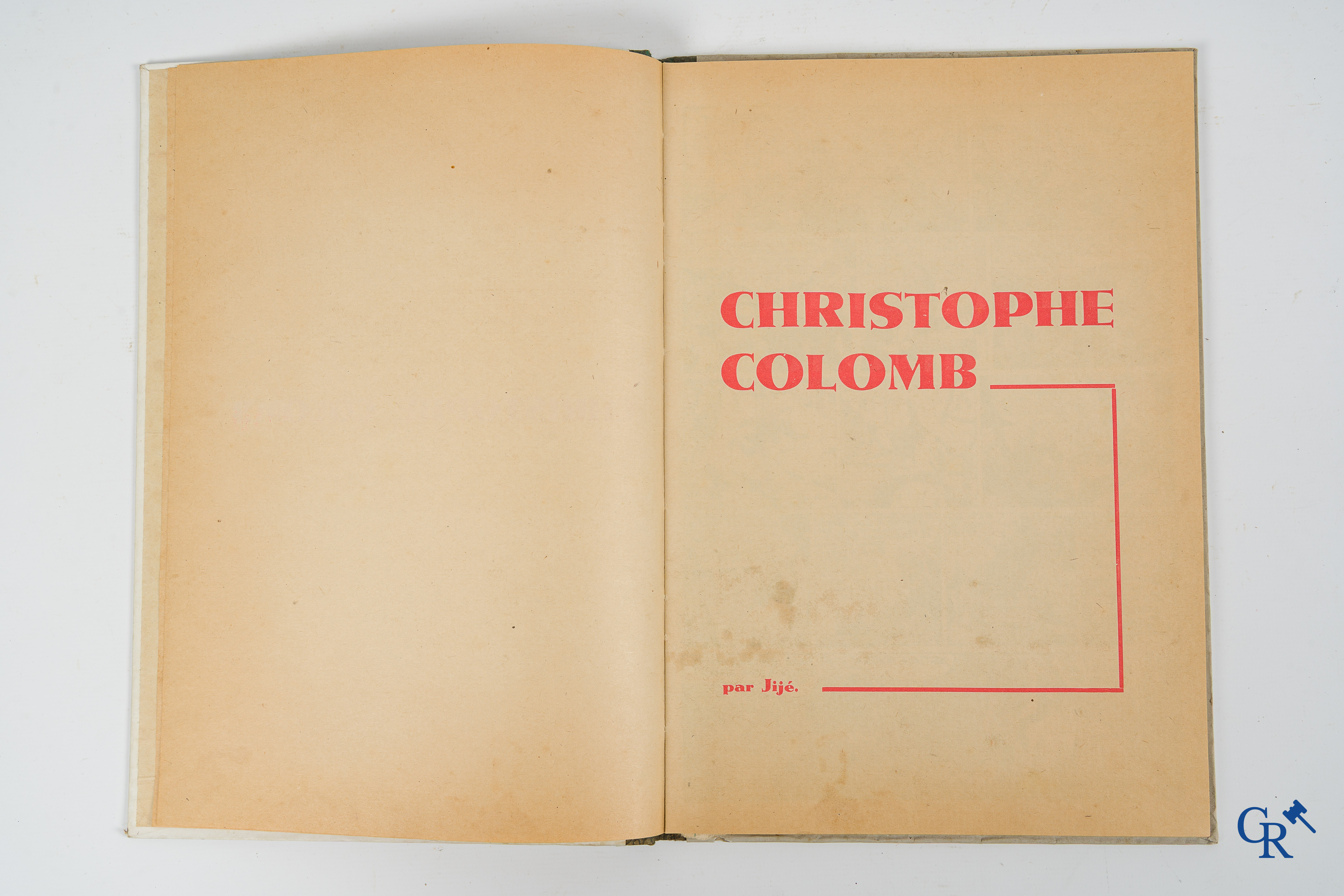 Christophe Colomb, par Jijé. "Le Journal de Spirou" Editions J. Dupuis, Fils & Cie, Marcinelle.