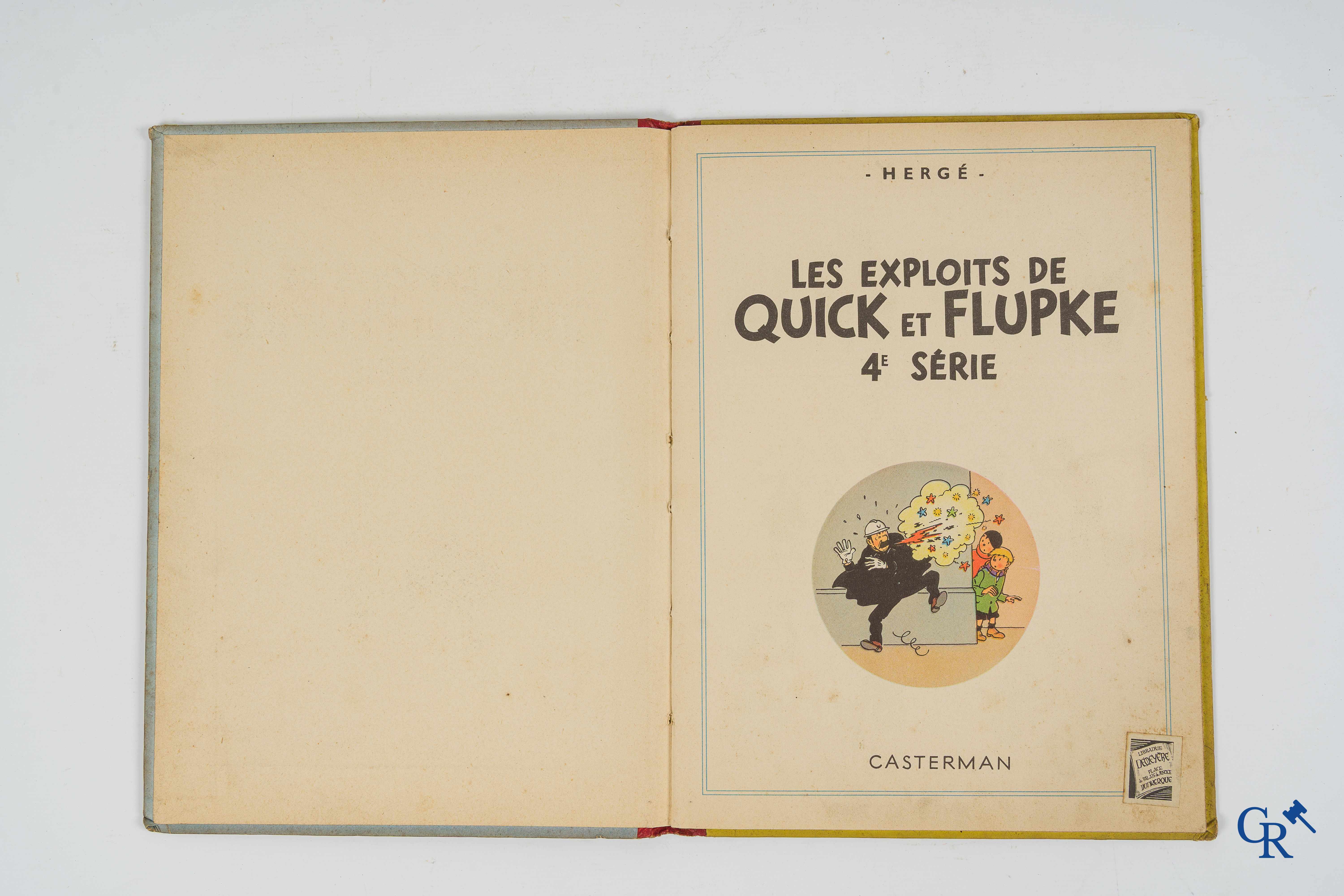 Hergé. Les exploits de Quick et Flupke. Editions Casterman 1941. 4e série.