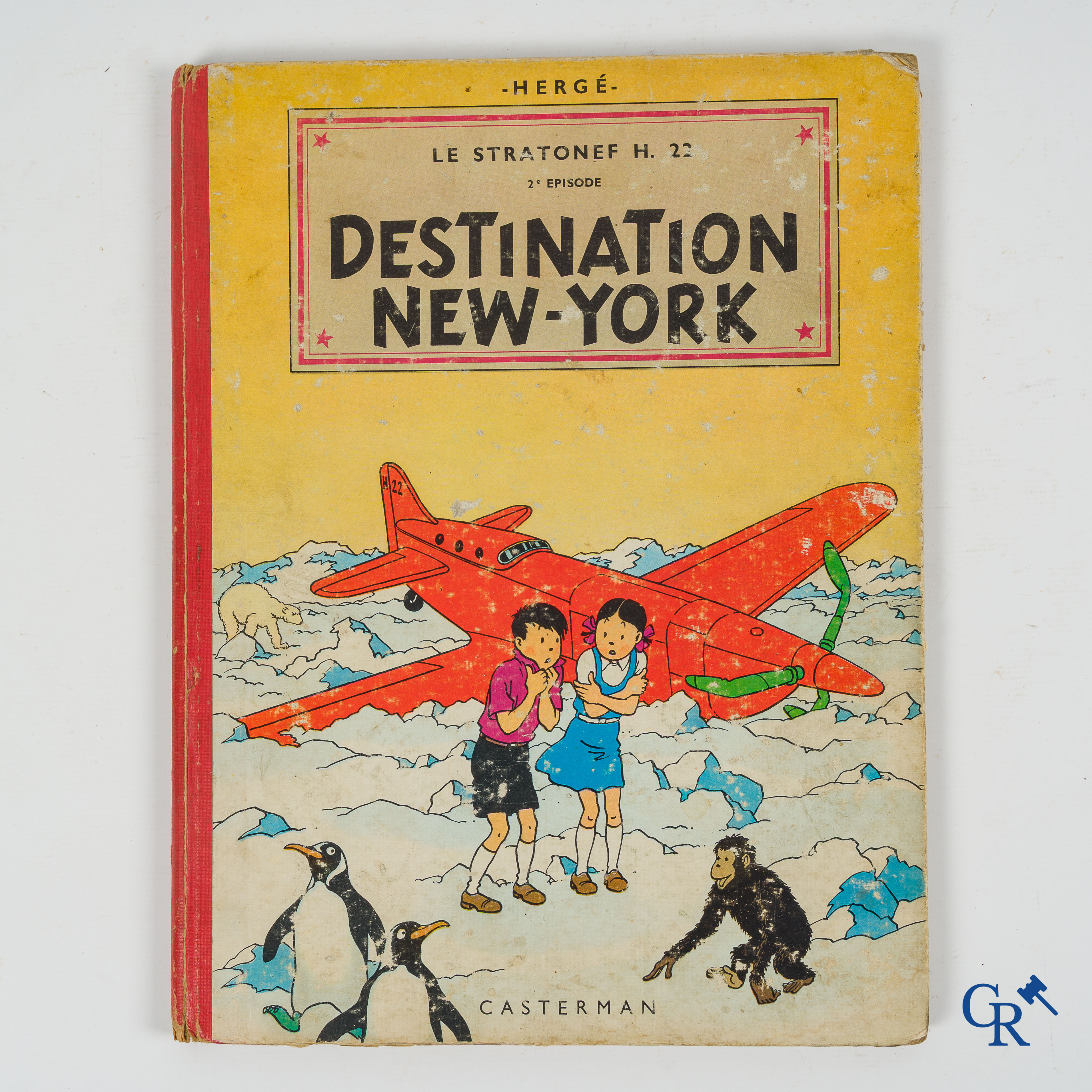 Hergé. Les aventures de Jo, Zette et Jocko (Jo, Suus en Jokko) Destination New-York. Casterman.