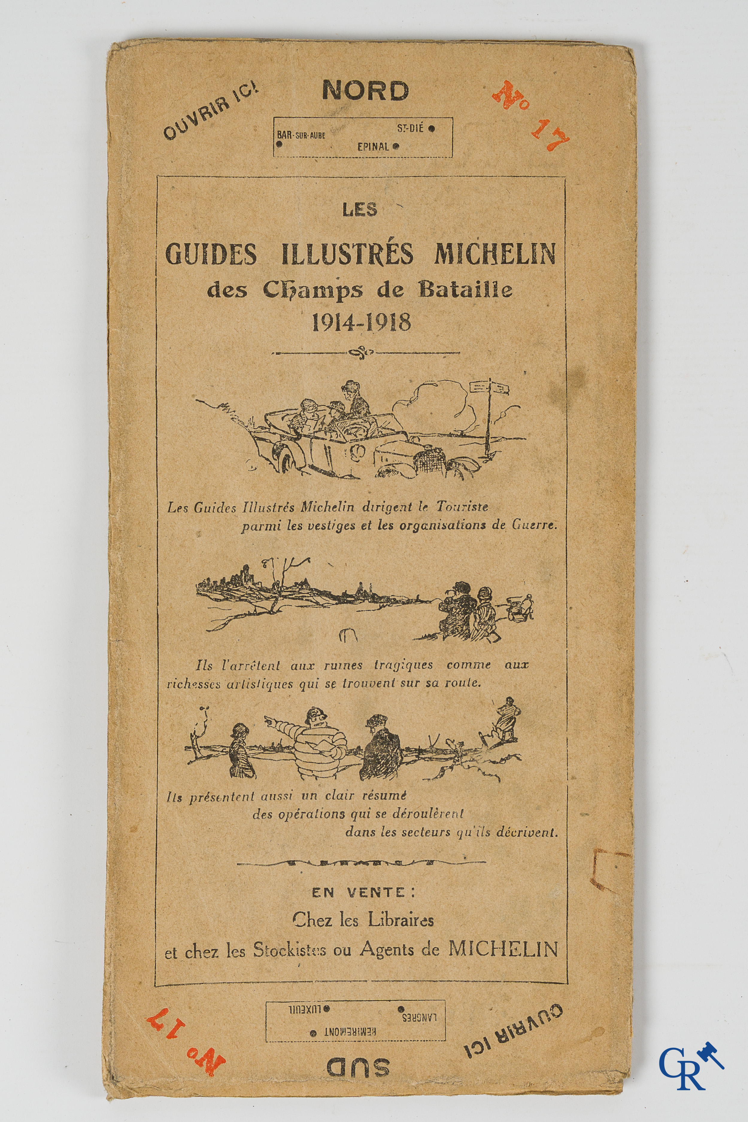 Michelin. Automobilia. Interessant lot met Michelin objecten. Jaren 1920-1930 en later.