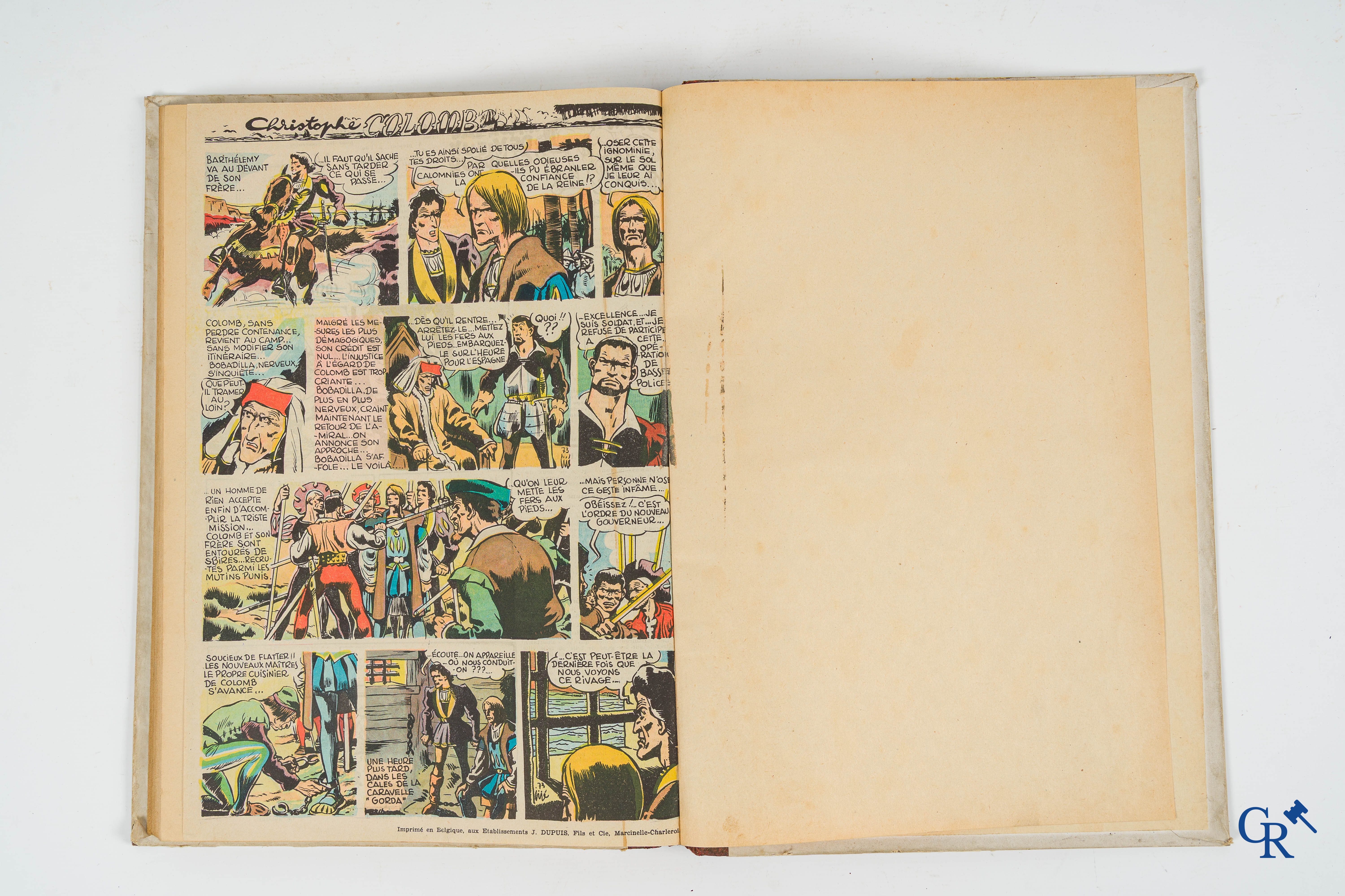 Spirou (Robbedoes) 16e Album Spirou. 7ème année, 1945. Maisons d'Editions J.Dupuis, Fils et Cie Charleroi.
