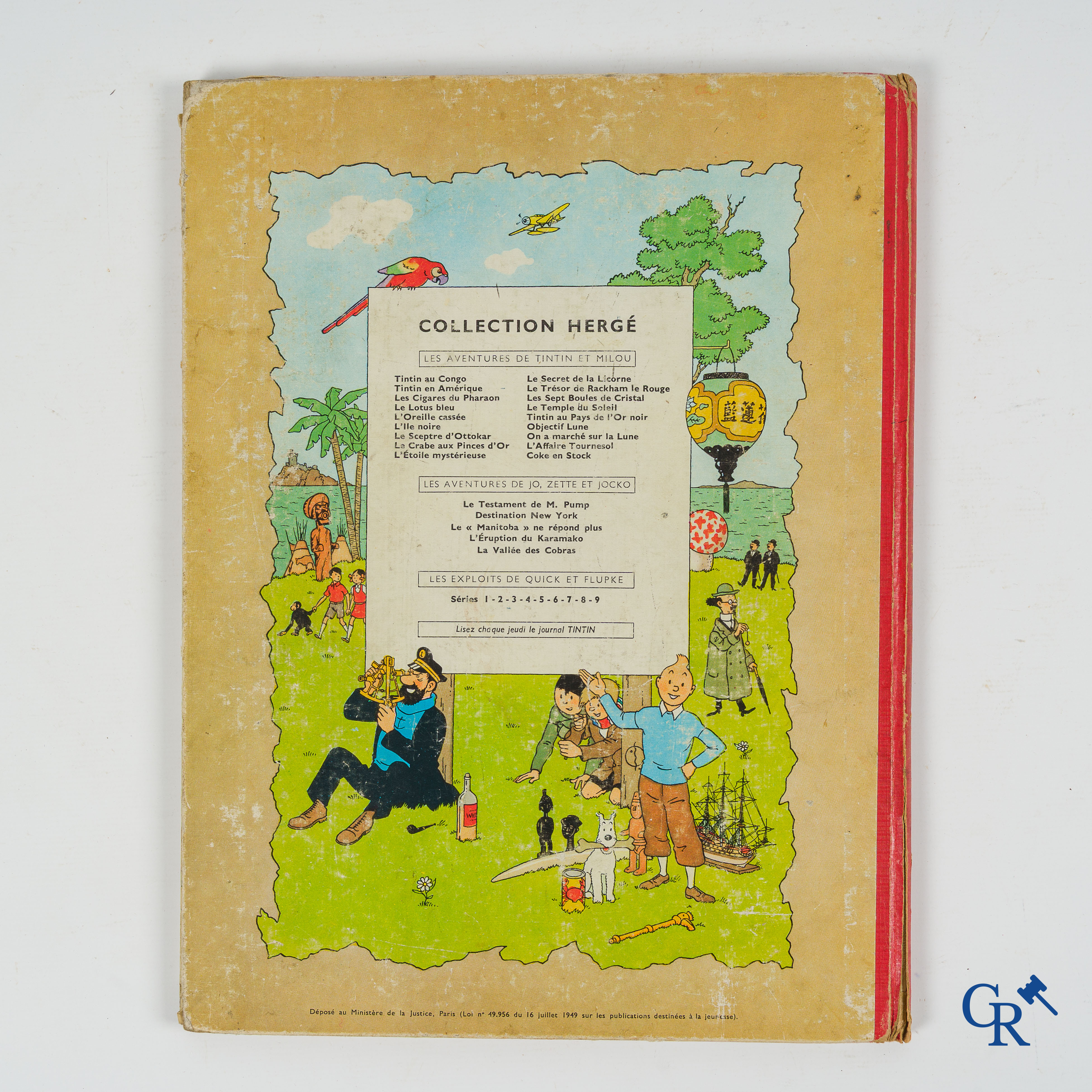 Hergé. Les aventures de Jo, Zette et Jocko (Jo, Suus en Jokko) Destination New-York. Casterman.