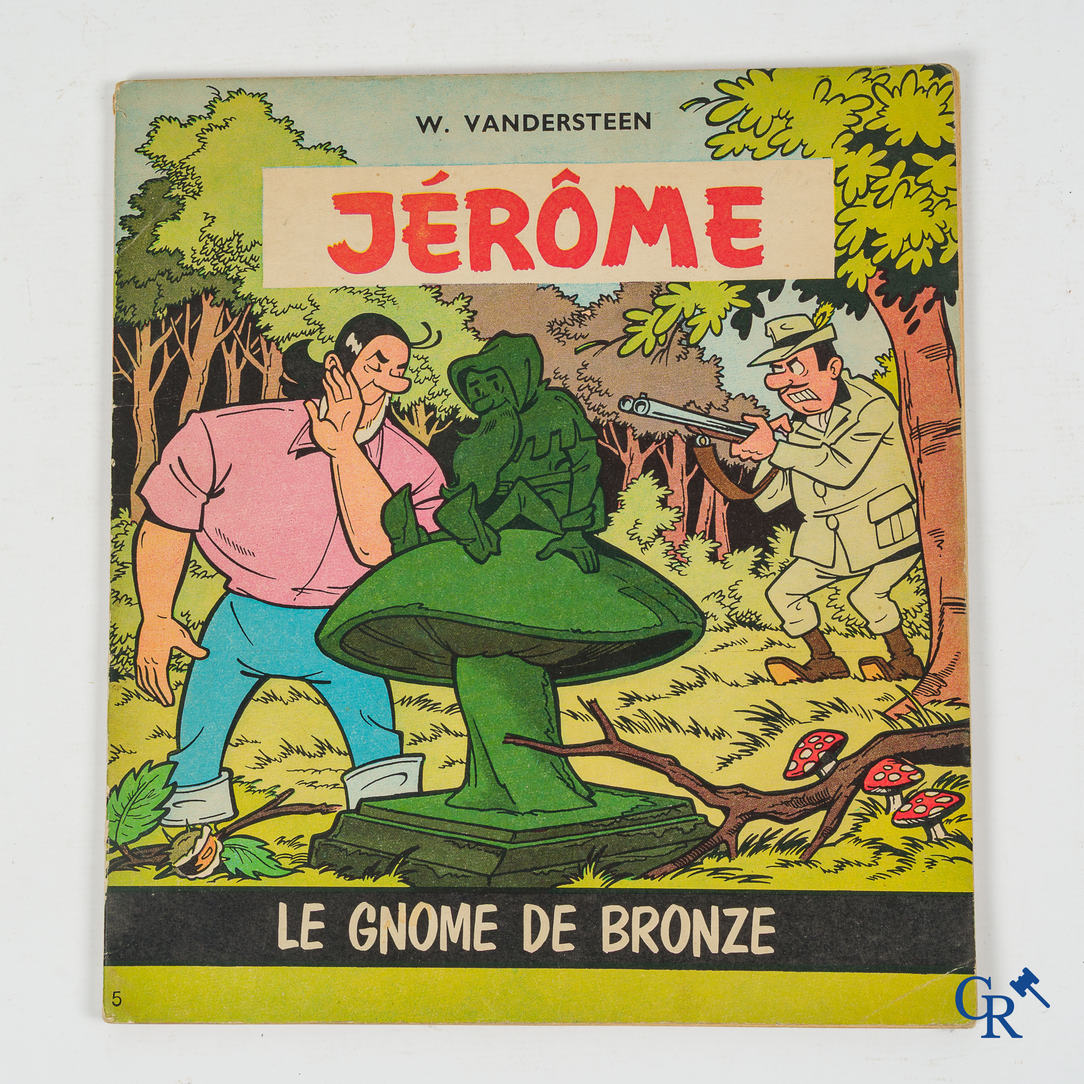 Willy Vandersteen. Jérôme (Jerom) Le Gnome de Bronze. Editions "Erasme" Bruxelles.