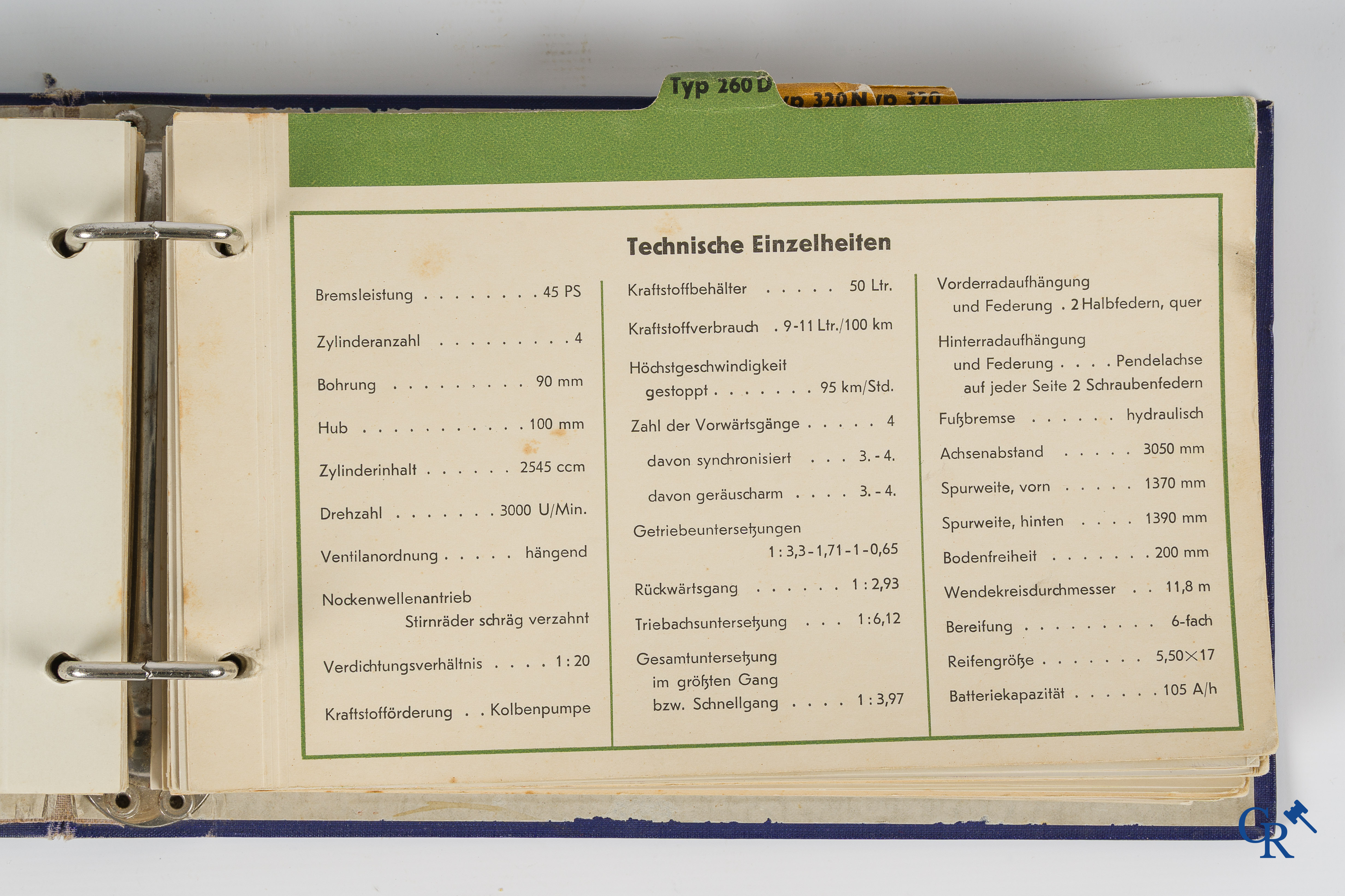 Mercedes-Benz Photodienst. Daimler-Benz A.G. Map met fotocollectie uit 1937. Afdeling Beeldmateriaal, Stuttgart.