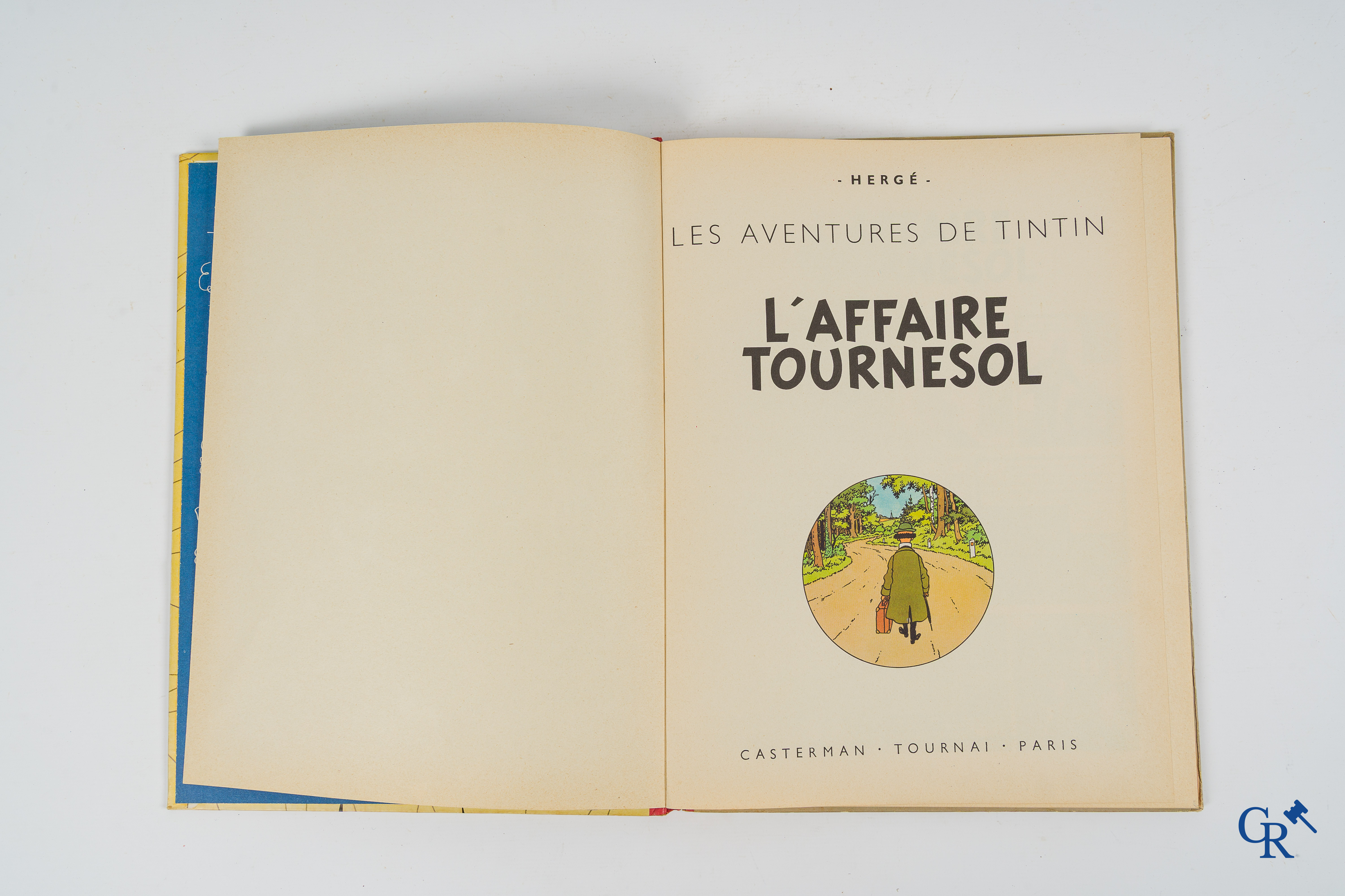 Hergé. Kuifje. Les aventures de Tintin. 2 stripverhalen. "Létoile mysterieuse" en "l'Affaire Tournesol". Casterman.