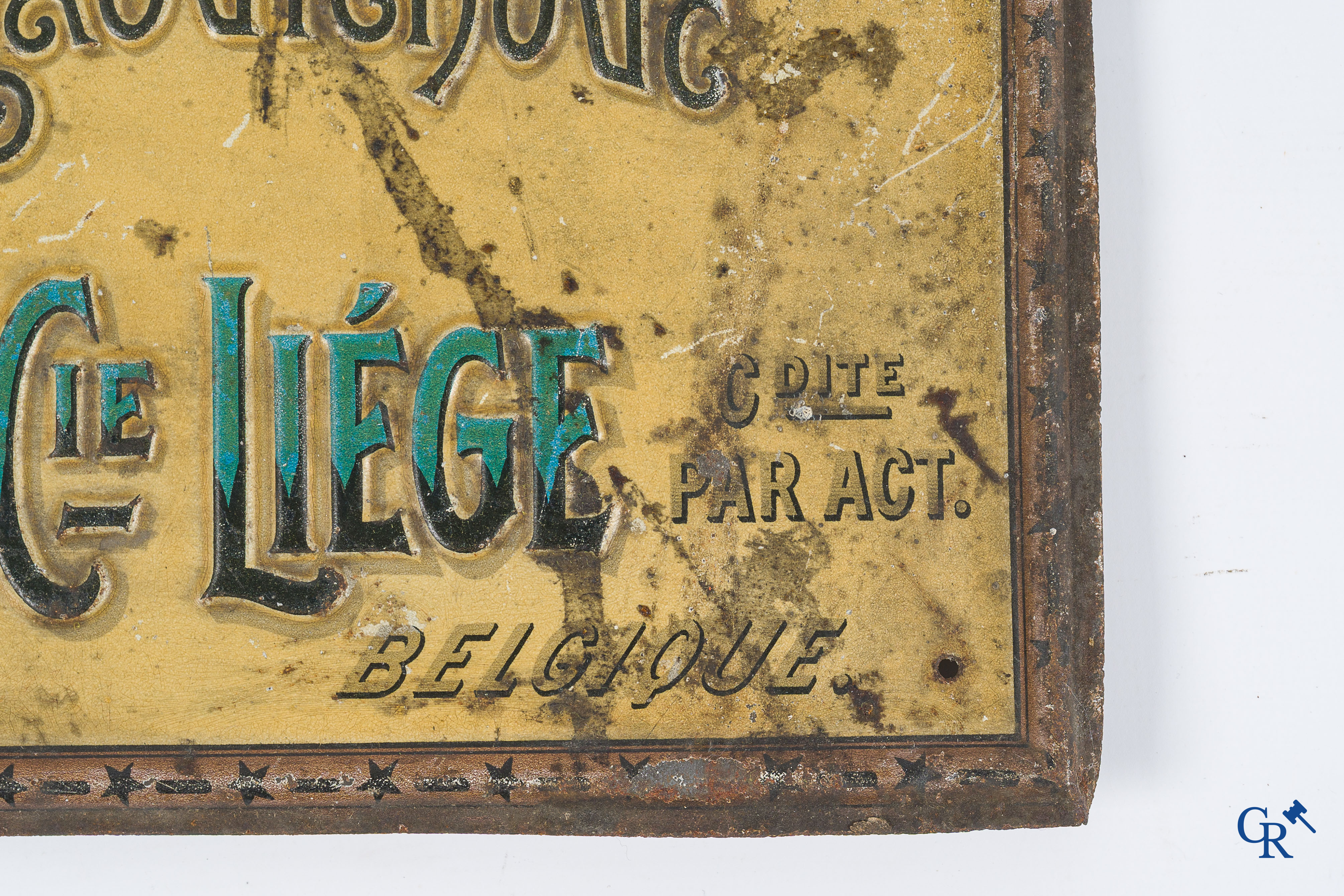 Pneu Englebert, Pour voitures et automobiles. Manufacture Liégeoise de Caoutchouc. O. Englebert Fils. Circa 1900.