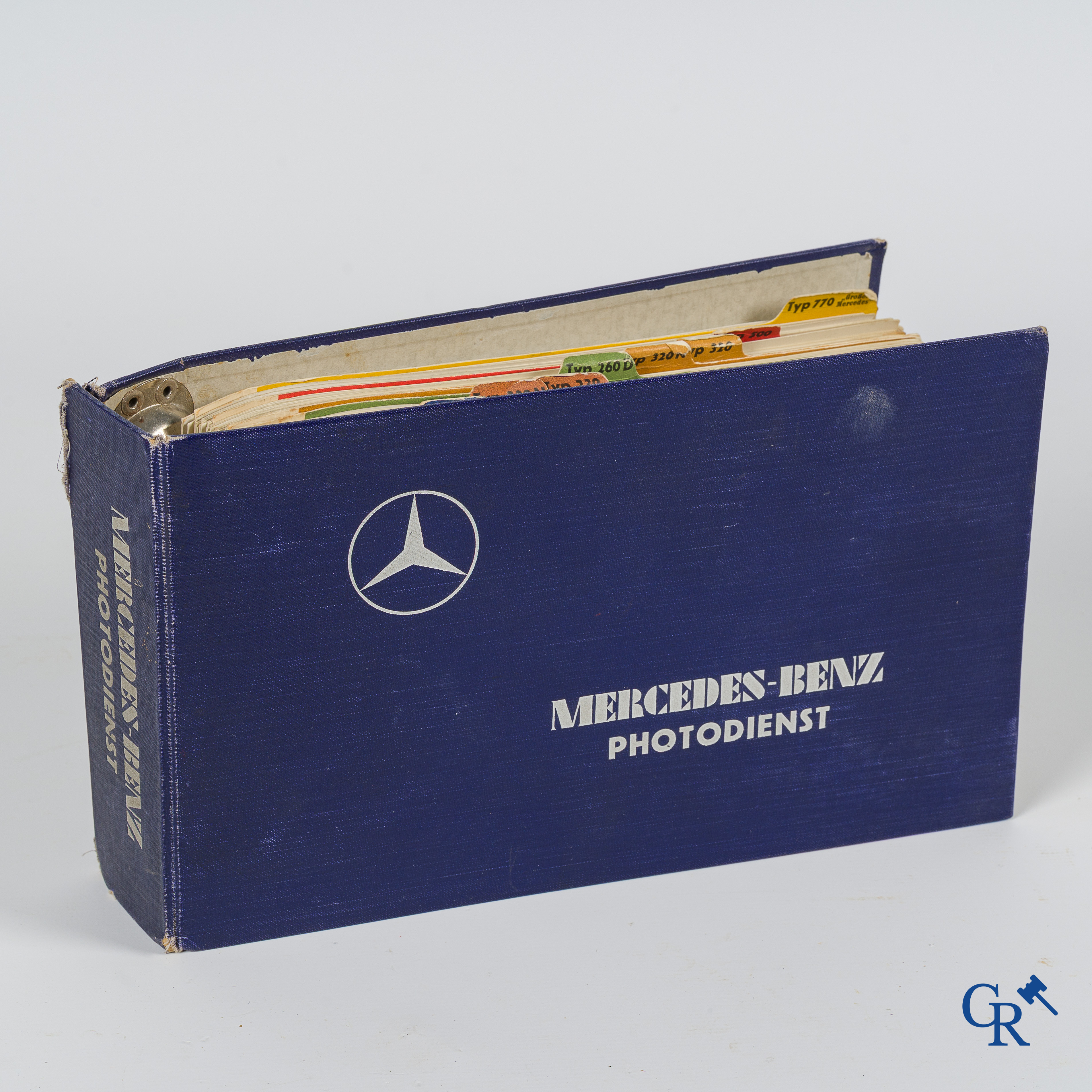 Mercedes-Benz Photodienst. Daimler-Benz A.G. Map met fotocollectie uit 1937. Afdeling Beeldmateriaal, Stuttgart.