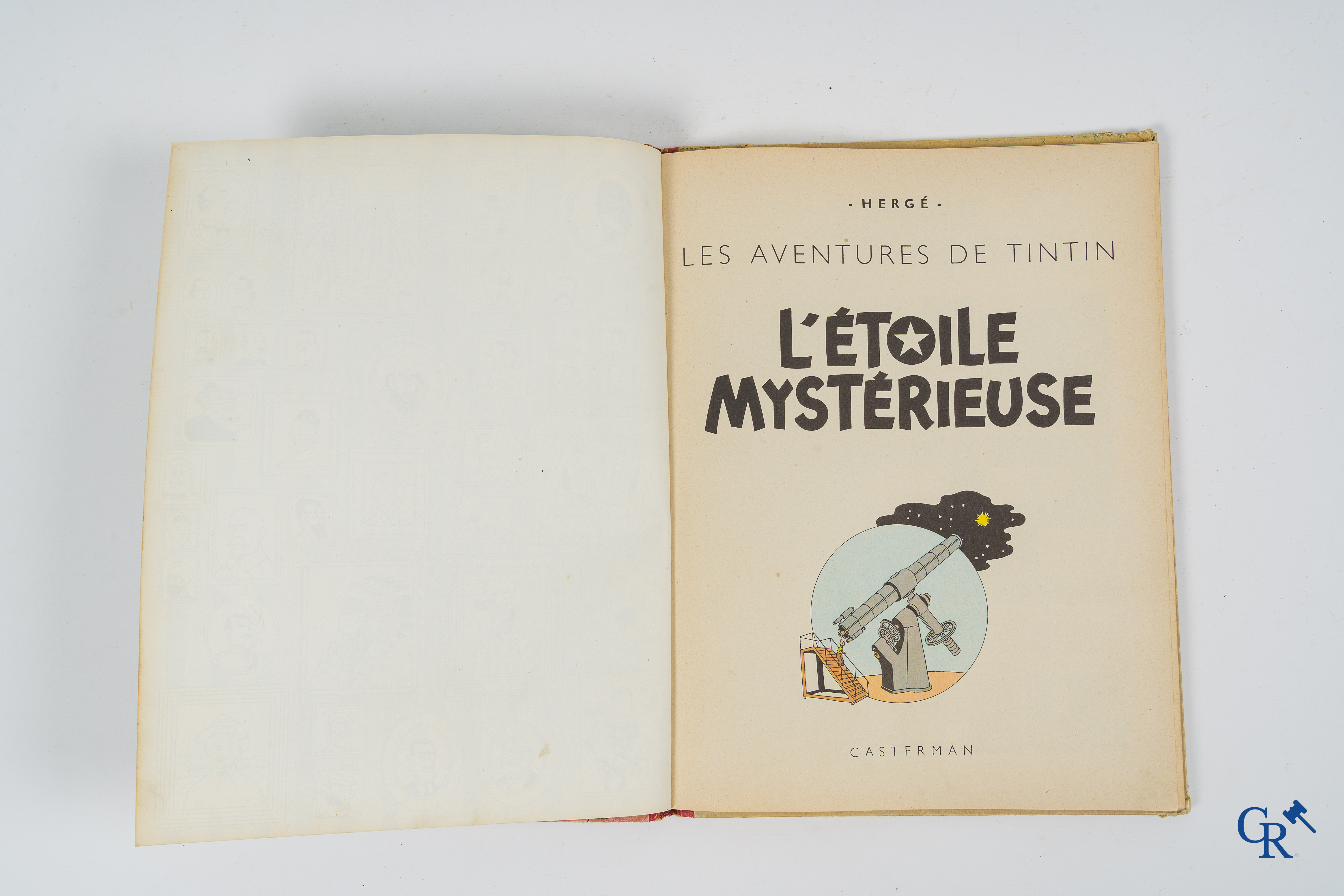 Hergé. Kuifje. Les aventures de Tintin. 2 stripverhalen. "Létoile mysterieuse" en "l'Affaire Tournesol". Casterman.