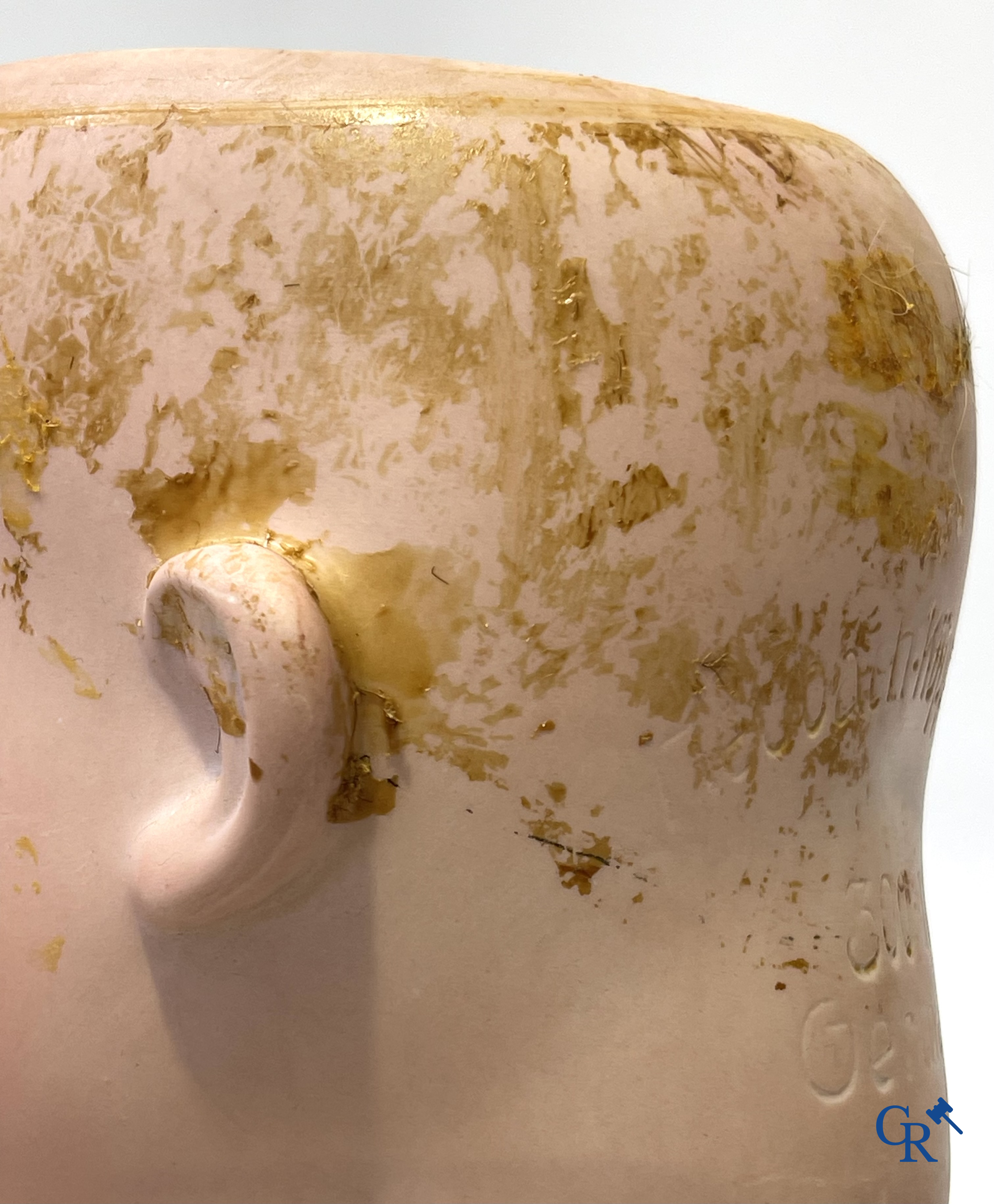 Old toys, a lot of 3 antique dolls with porcelain heads. Hilda J.D. Kestner, Blanchette, Heubach Koppelsdorf.