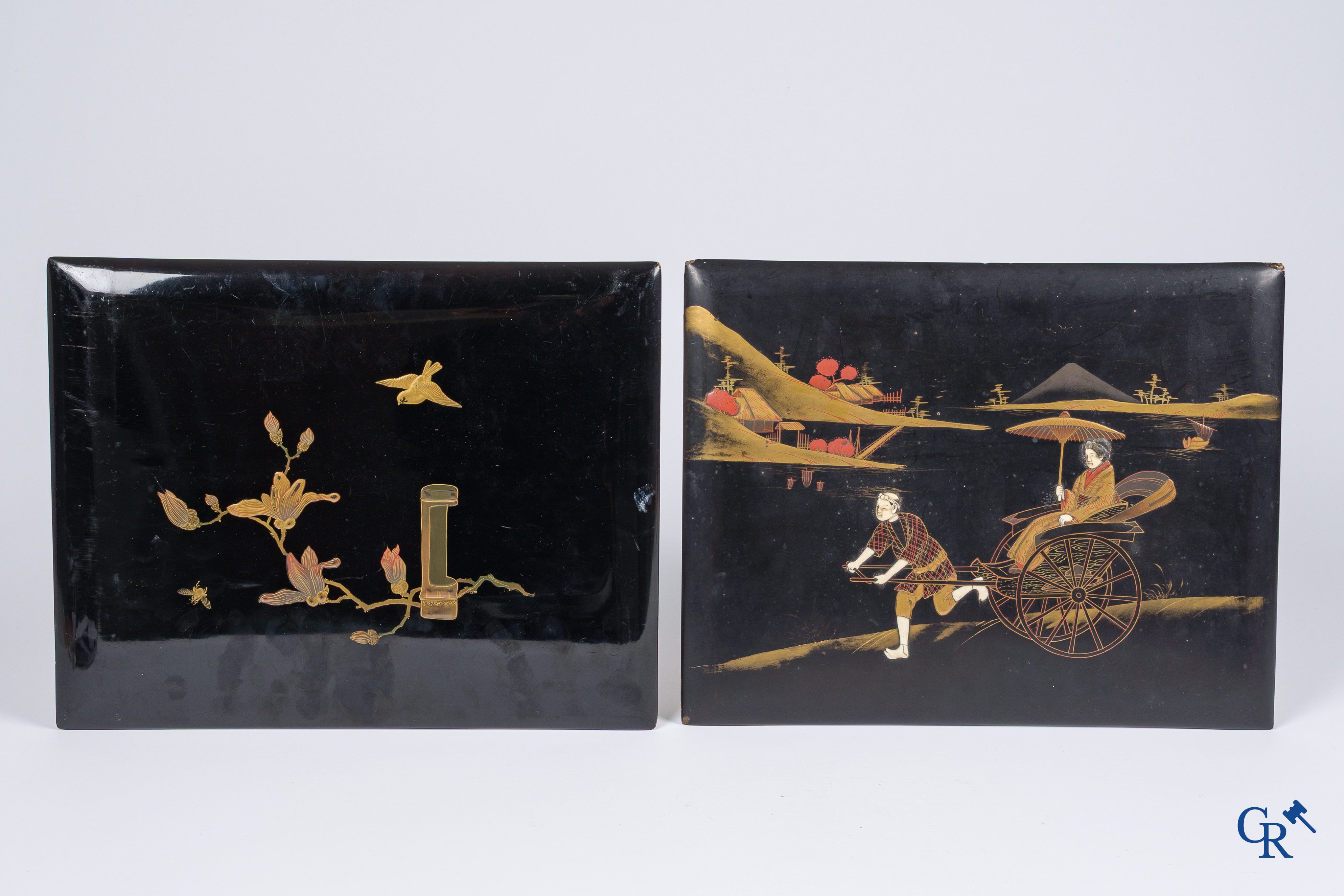 Aziatica, 2 originele grote foto's waaronder Zhang Zhidong (1837-1909), Chinees ambtenaar. Qing-dynastie.