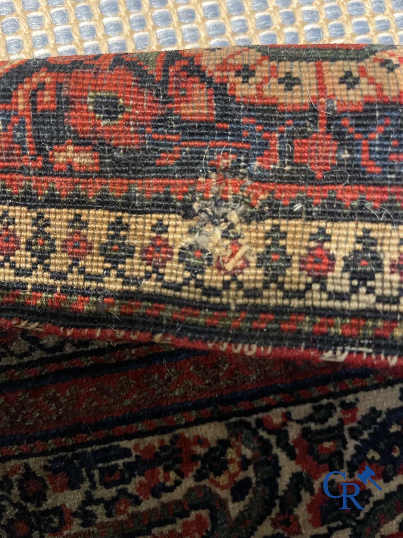 Oriental carpets: Antique oriental carpet.