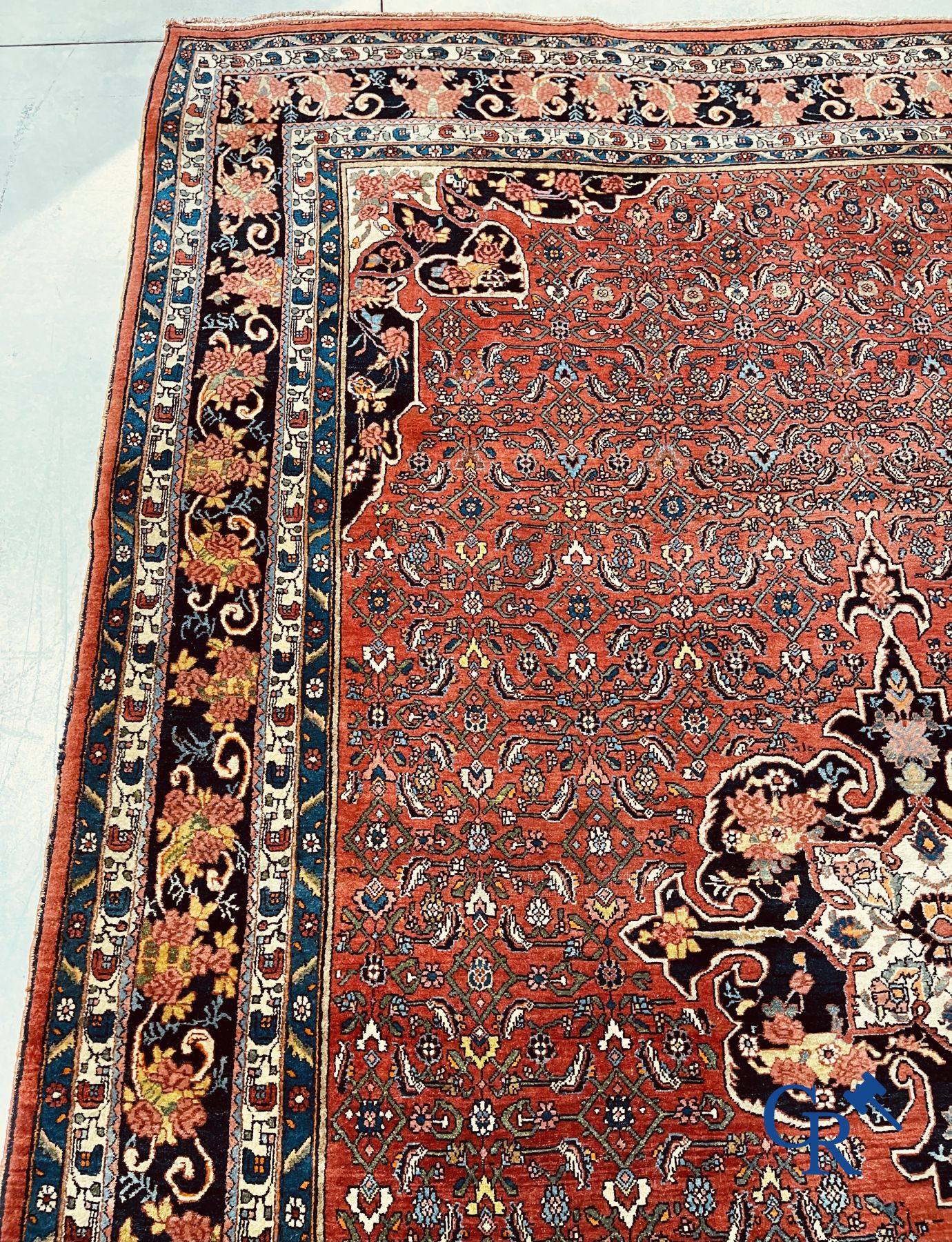 Persian carpet: Iran. Large Heriz carpet.