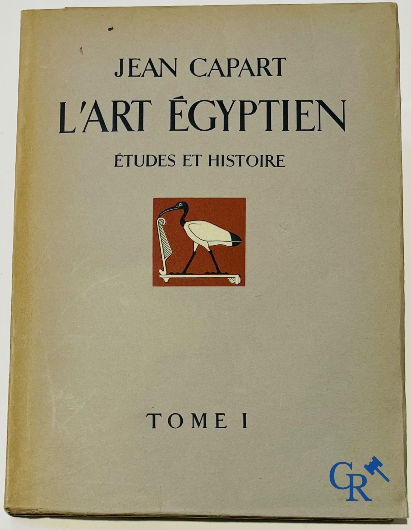 Livres : Jean Capart, L'Art Égyptien et Tout-Ankh-Amon  - Trawinski, La Vie Antique. (5 volumes).