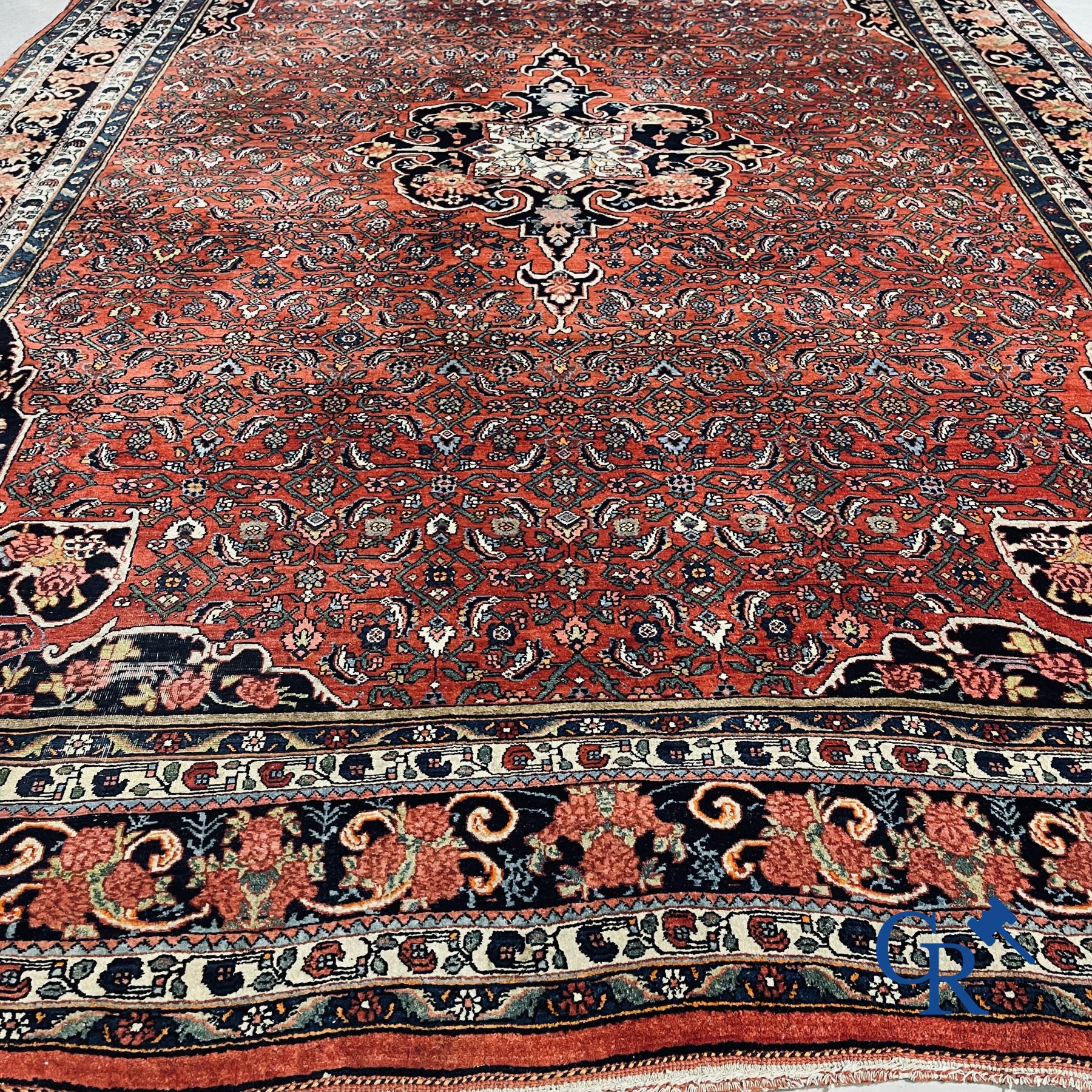 Persian carpet: Iran. Large Heriz carpet.