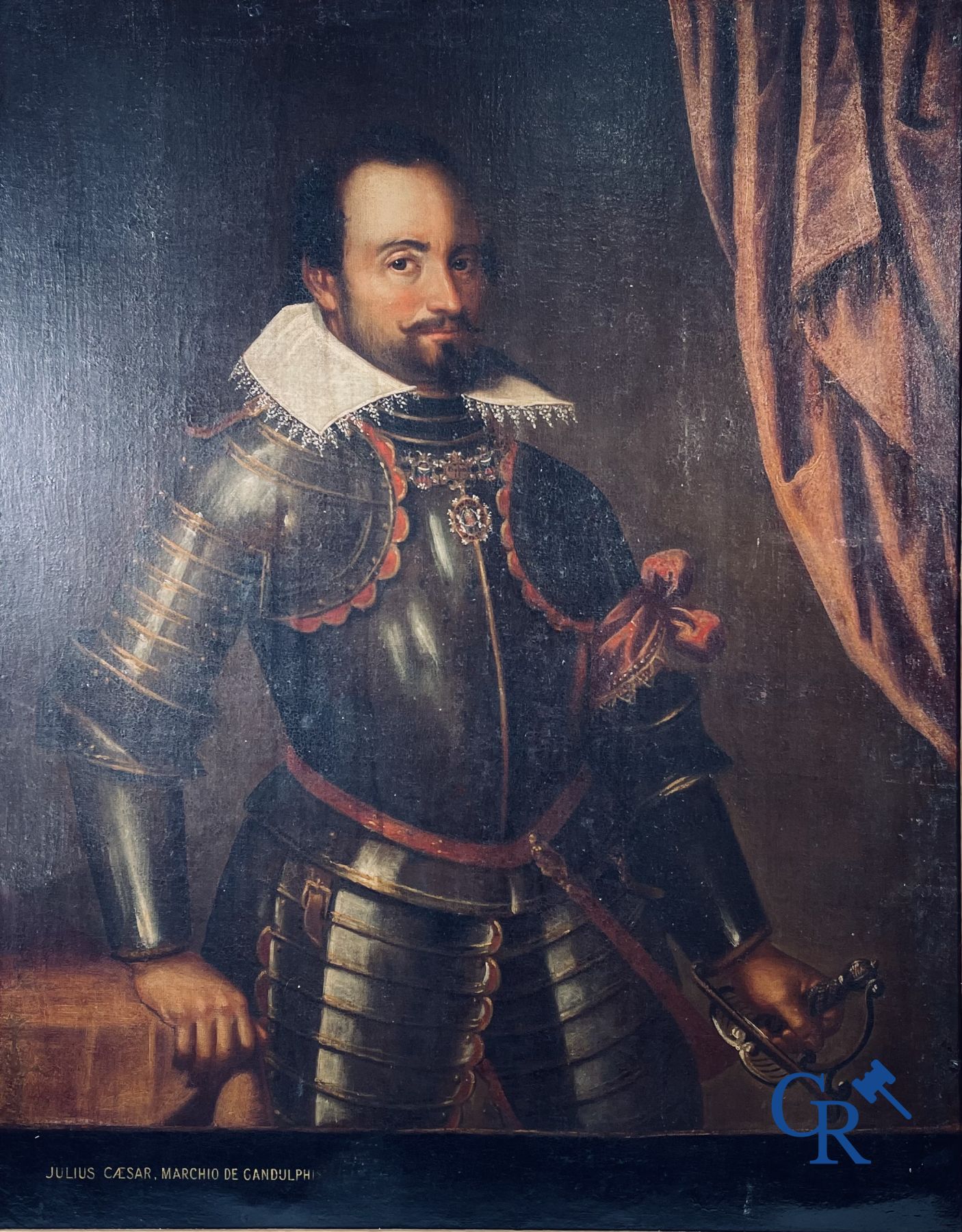 Portrait : Elève de Frans Pourbus II et attribué à Justus Sustermans.