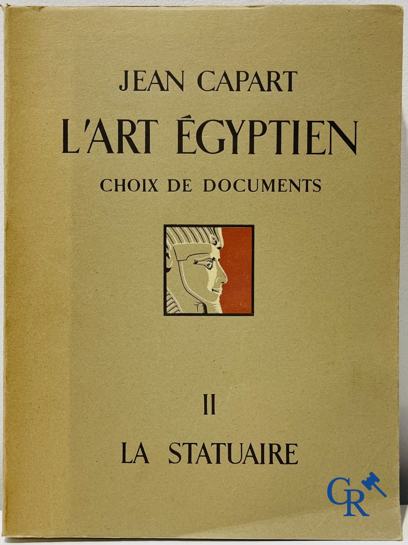 Livres : Jean Capart, L'Art Égyptien et Tout-Ankh-Amon  - Trawinski, La Vie Antique. (5 volumes).