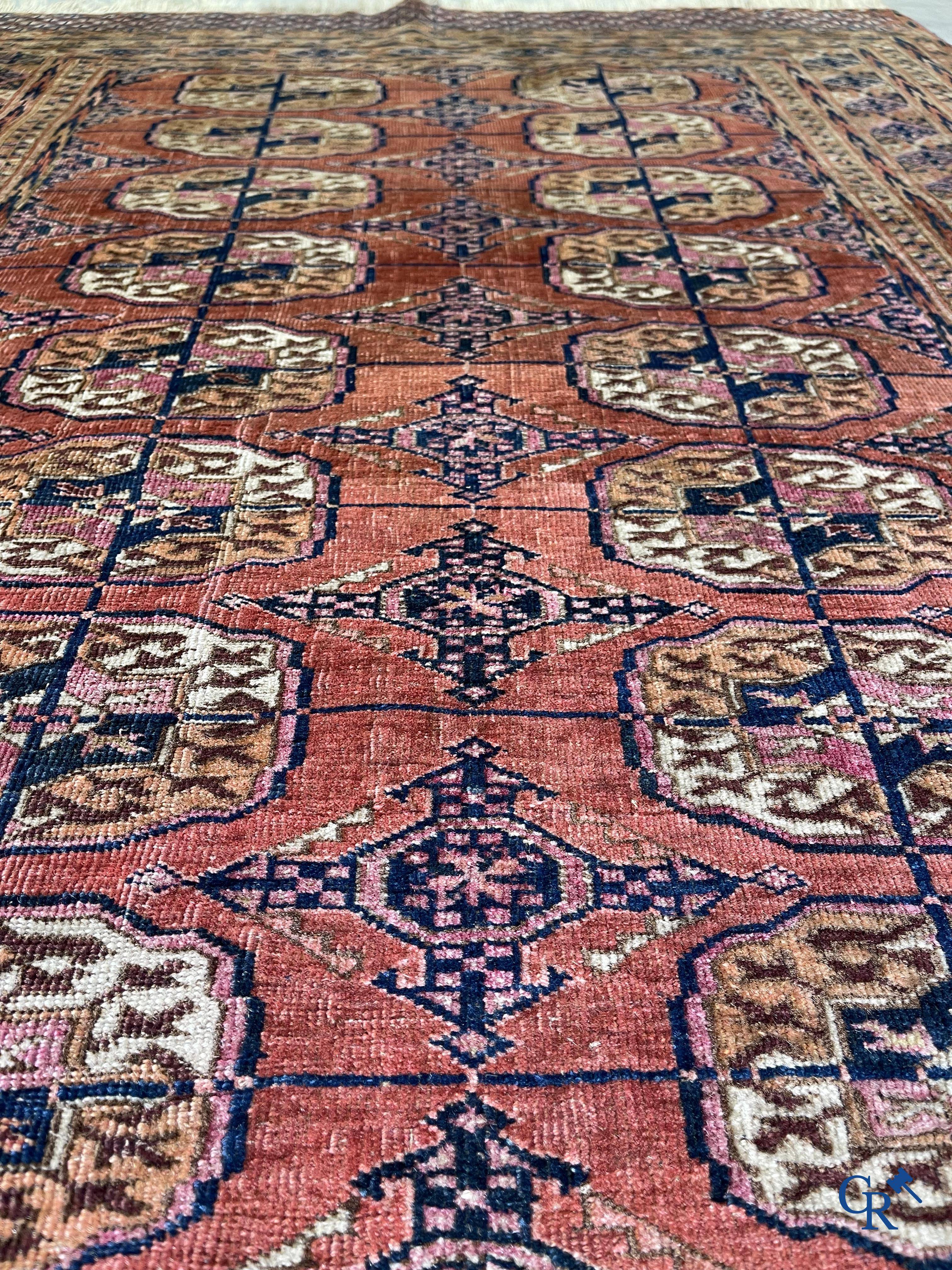 Oriental carpets, an antique oriental carpet.