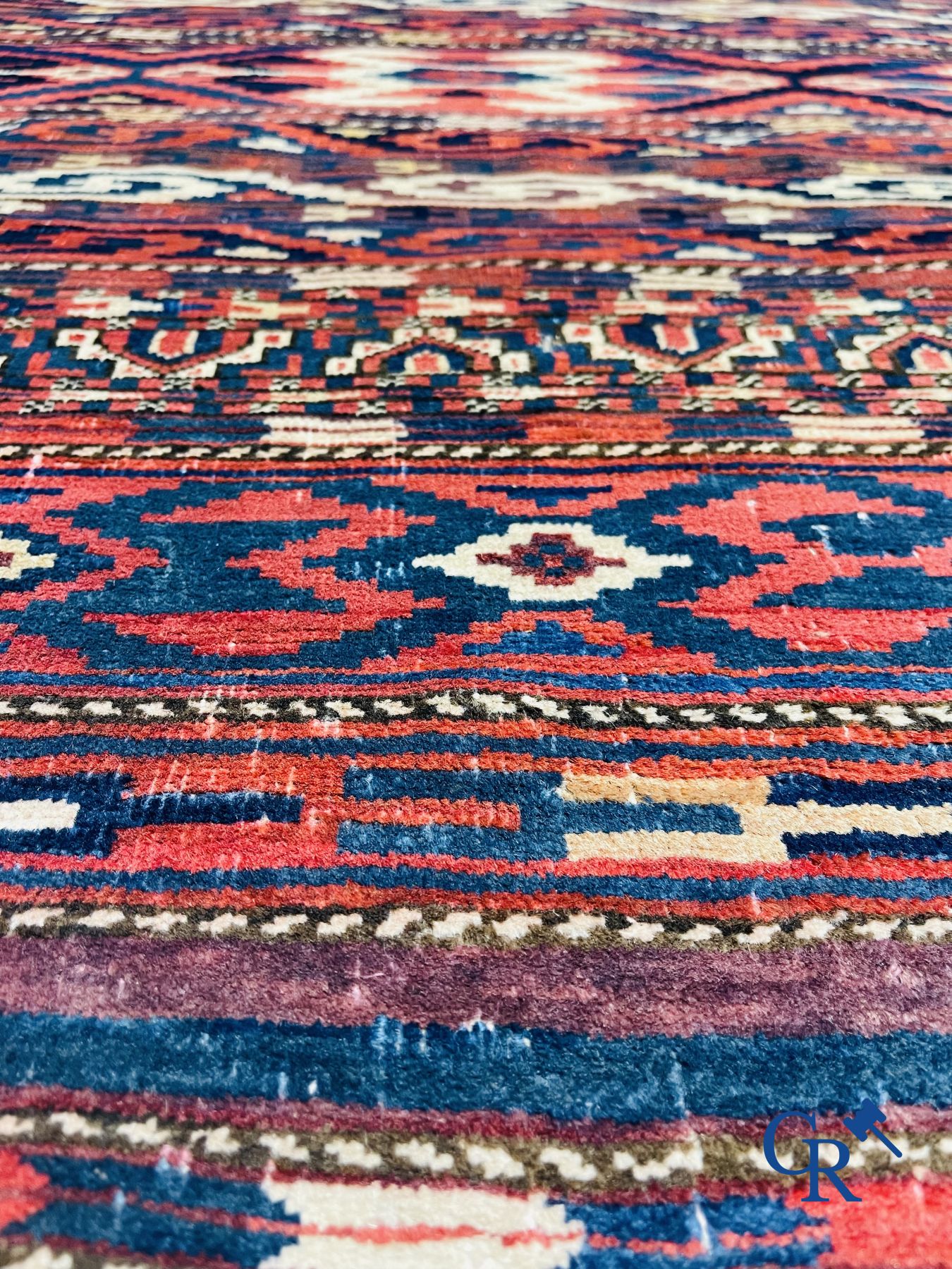 Oriental carpets: Antique oriental carpet.