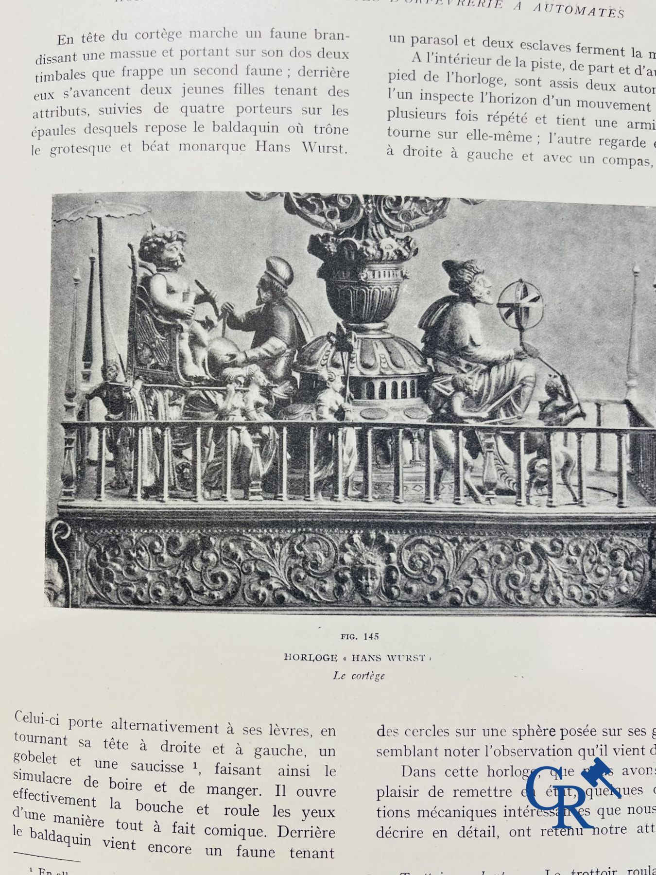 Automates. Edition rare de "Le monde des automates." Alfred Chapuis et Edouard Gélis. Paris 1928.