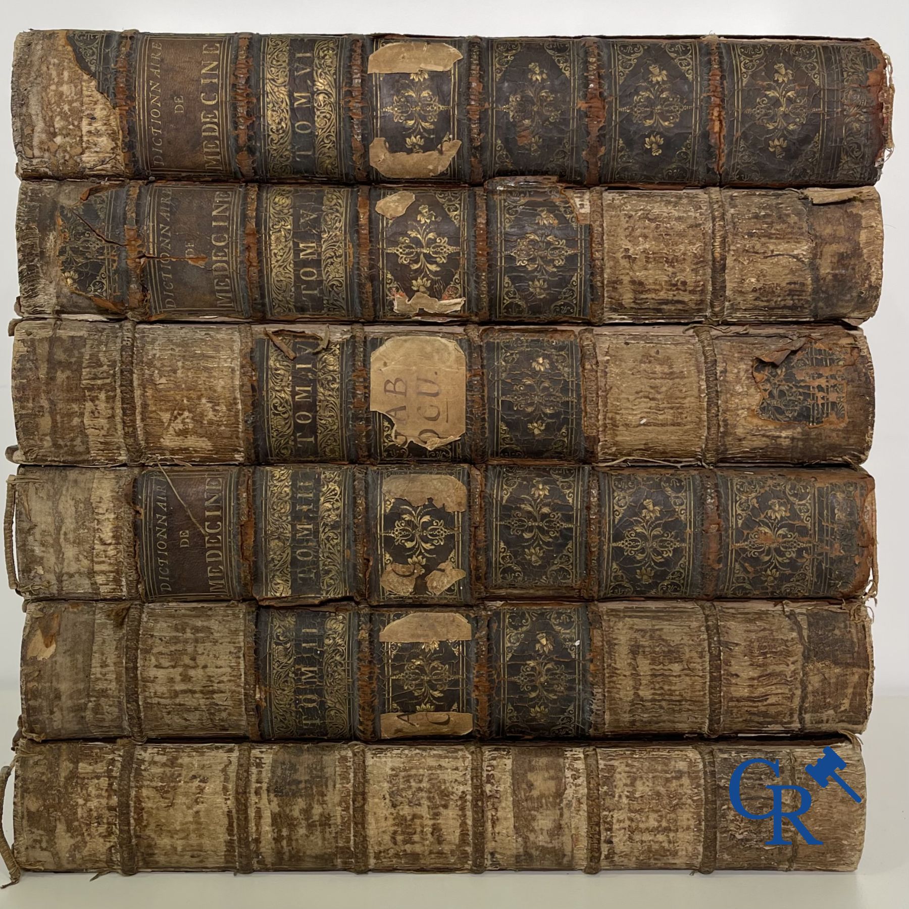 Early printed books: Dictionnaire Universel de Medecine, Robert James. 6 volumes, Paris 1746-1748.