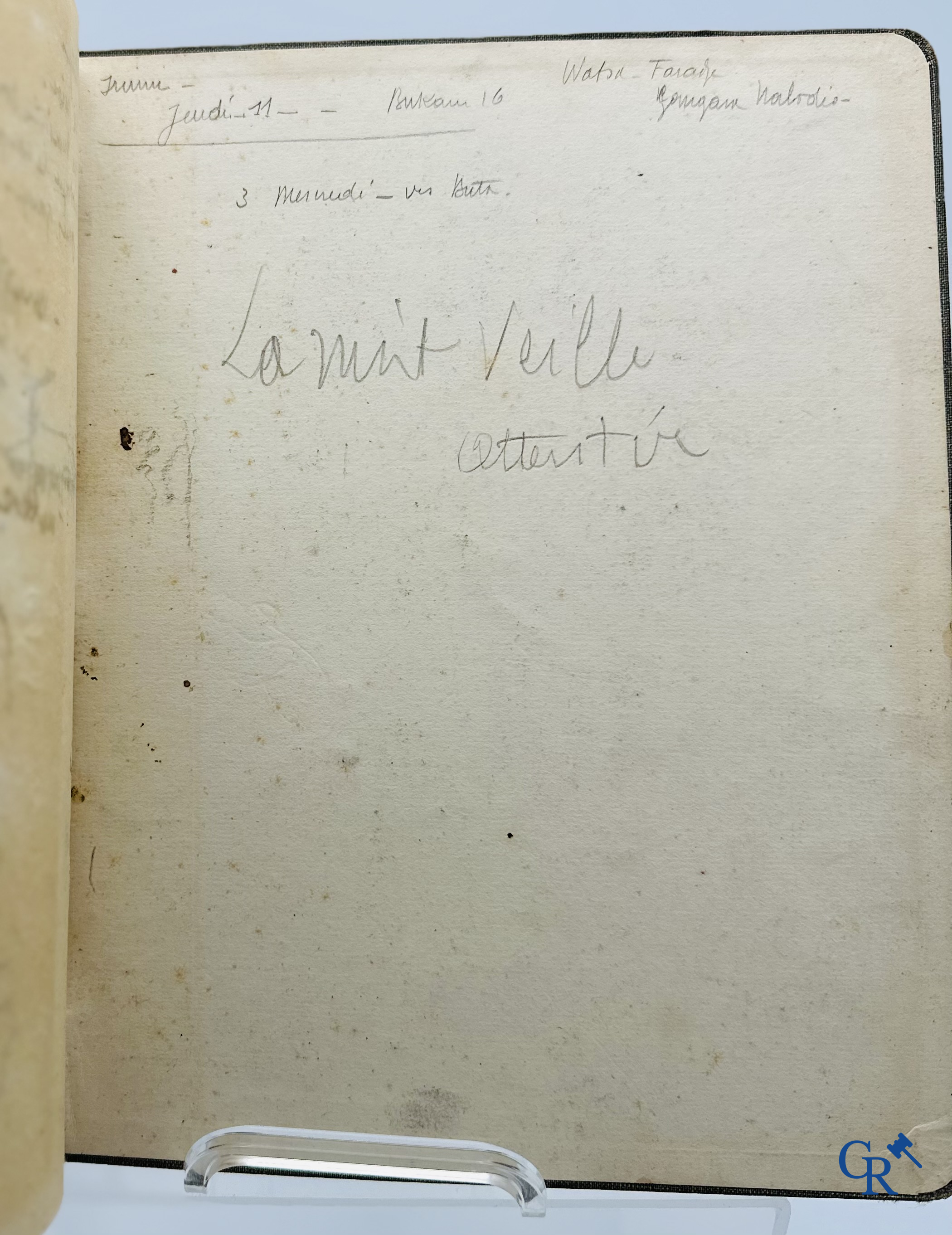 Fernand Allard l'Olivier (1883-1933): Intéressant carnet avec 36 croquis.