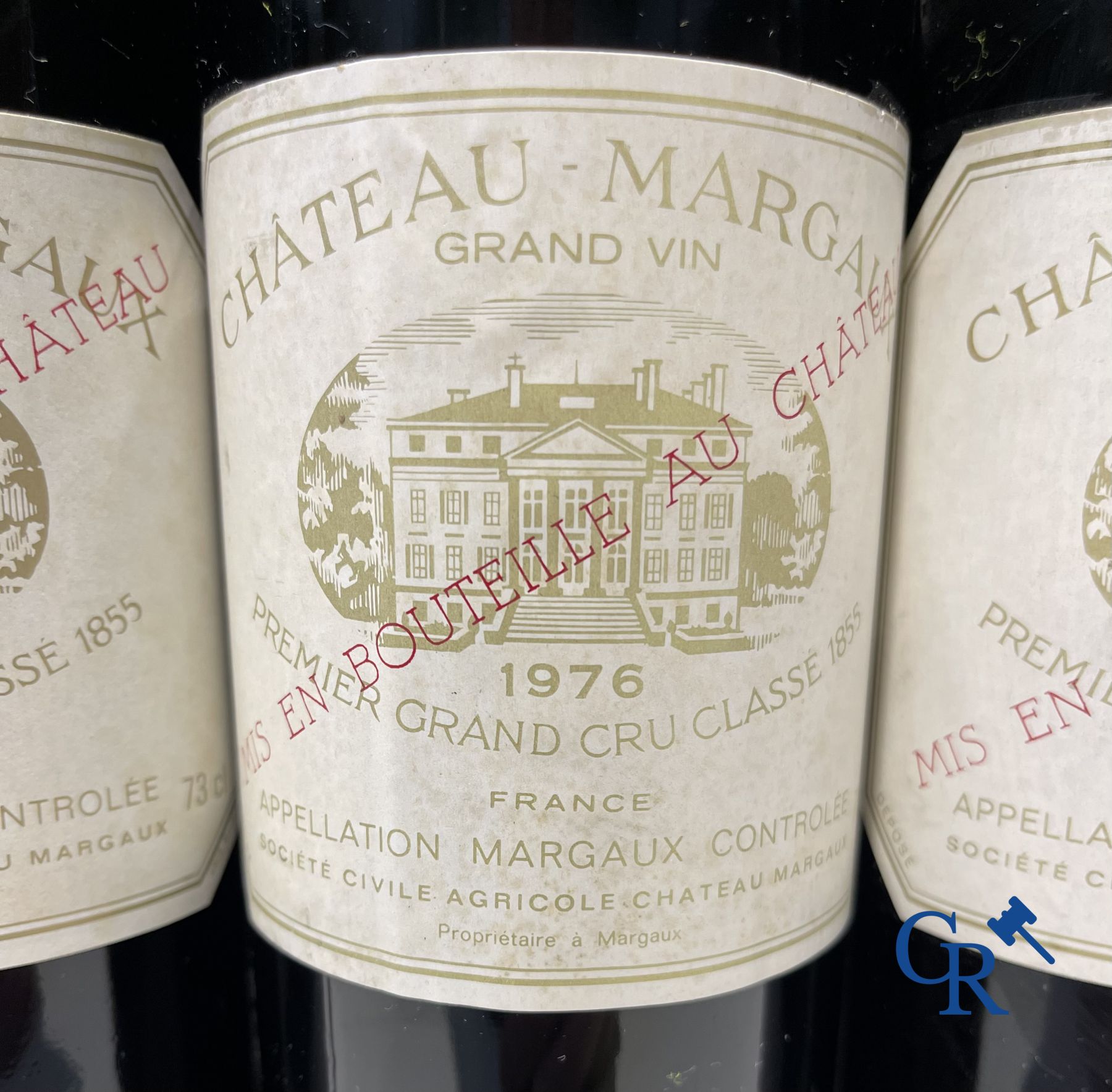 Wijnen: Bordeaux. Château Margaux, 1976. 1er Grand Cru Classé.