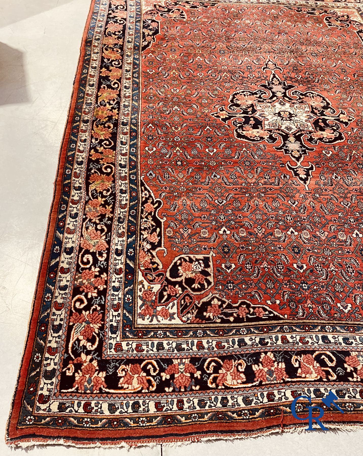 Persian carpet: Iran. Large Heriz carpet.