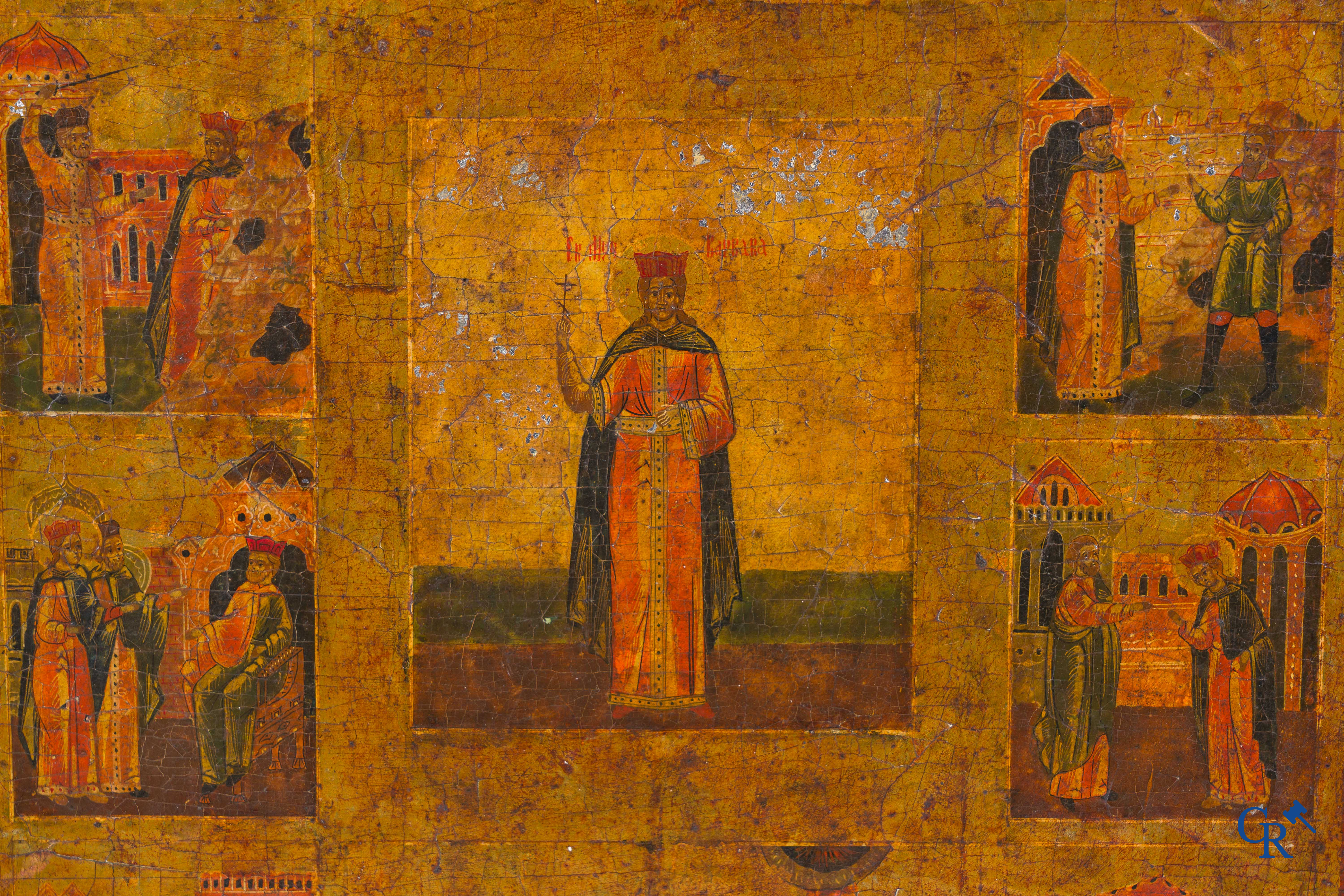 Russian work: Icon, 18th-19th century.