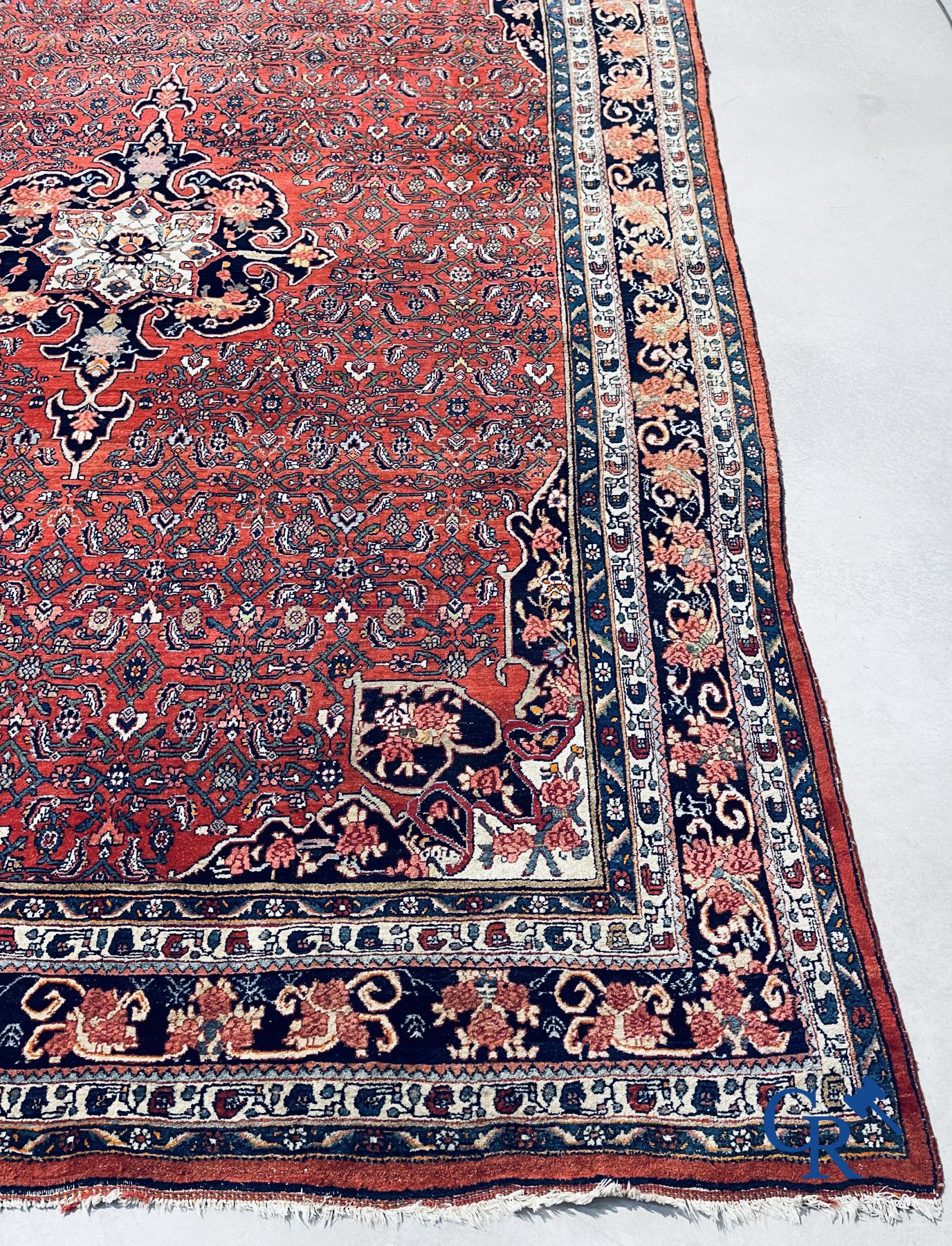 Persian carpet: Iran. Large Heriz carpet.