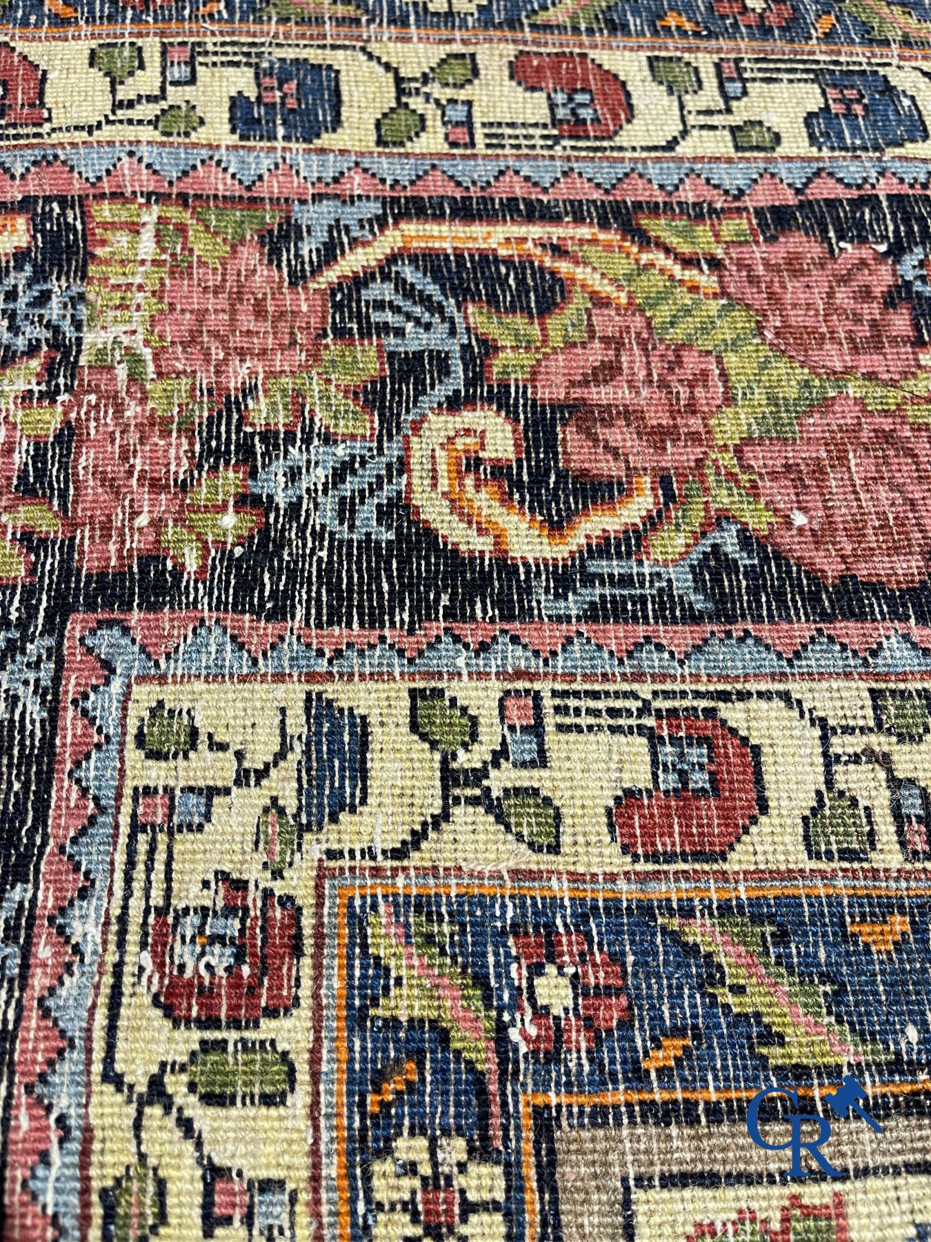 Persian carpet: Iran. Large Heriz carpet.