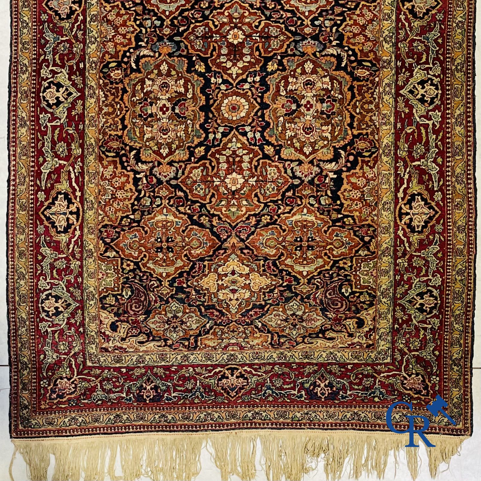 Oriental carpets: Antique oriental carpet.