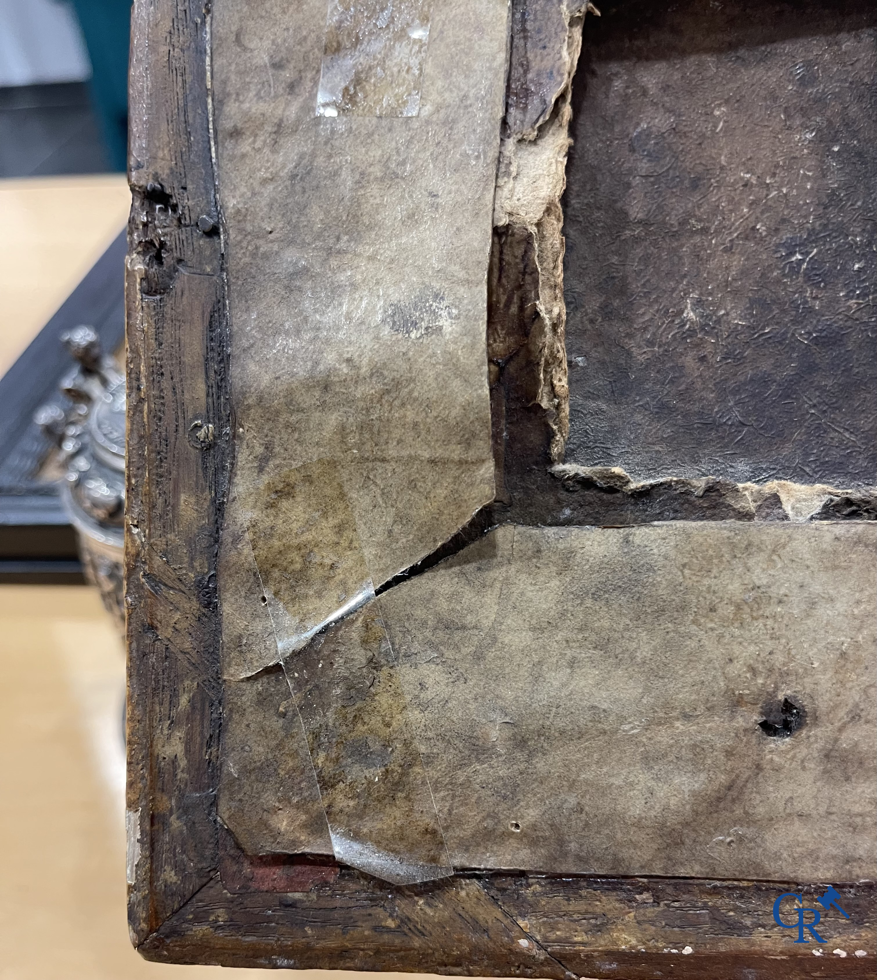 Madonna met kind. Frankrijk XVe-XVIe eeuw. Hoogstwaarschijnlijk Limoges, omgeving van de familie Pénicaud.