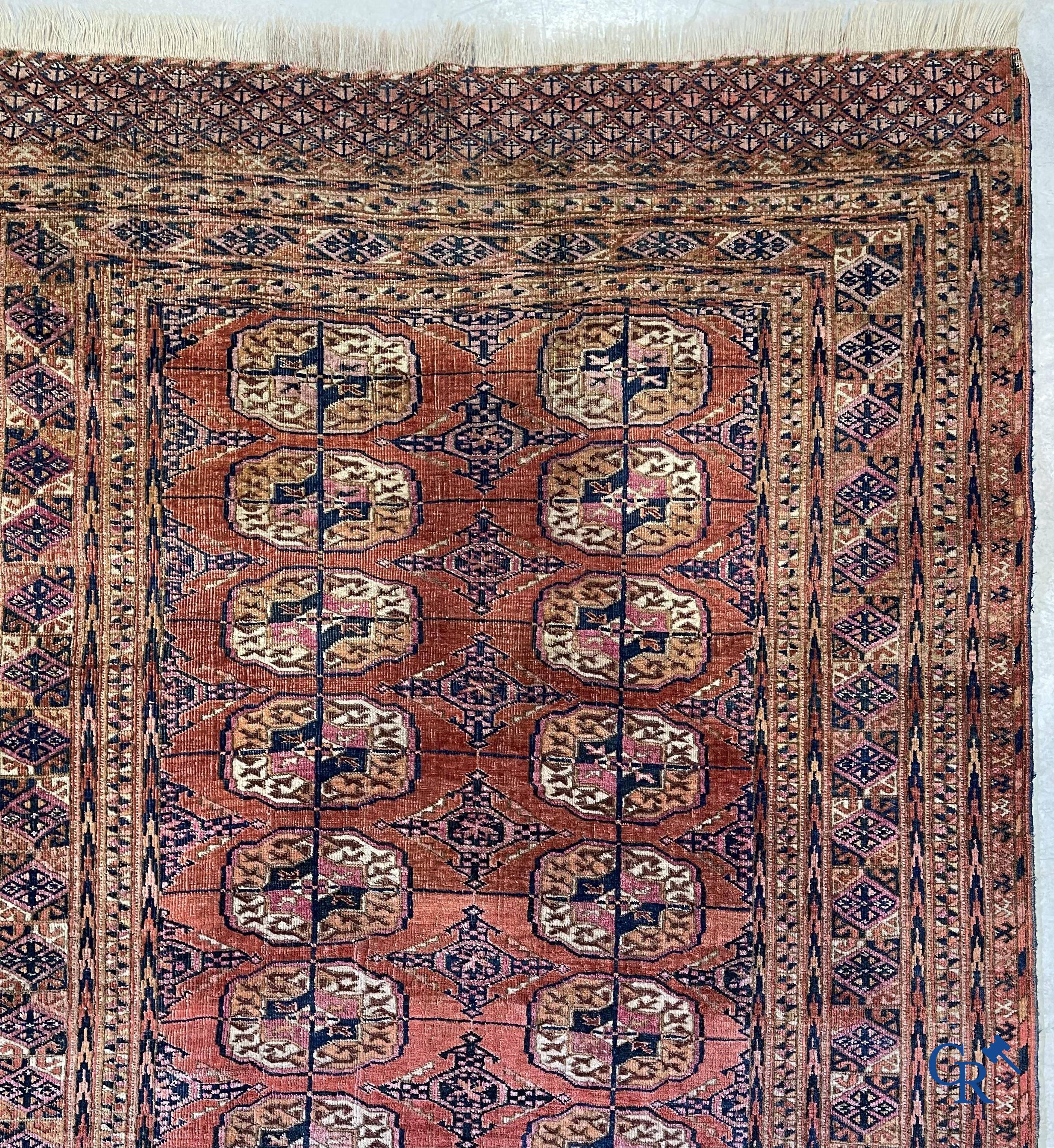 Oriental carpets, an antique oriental carpet.