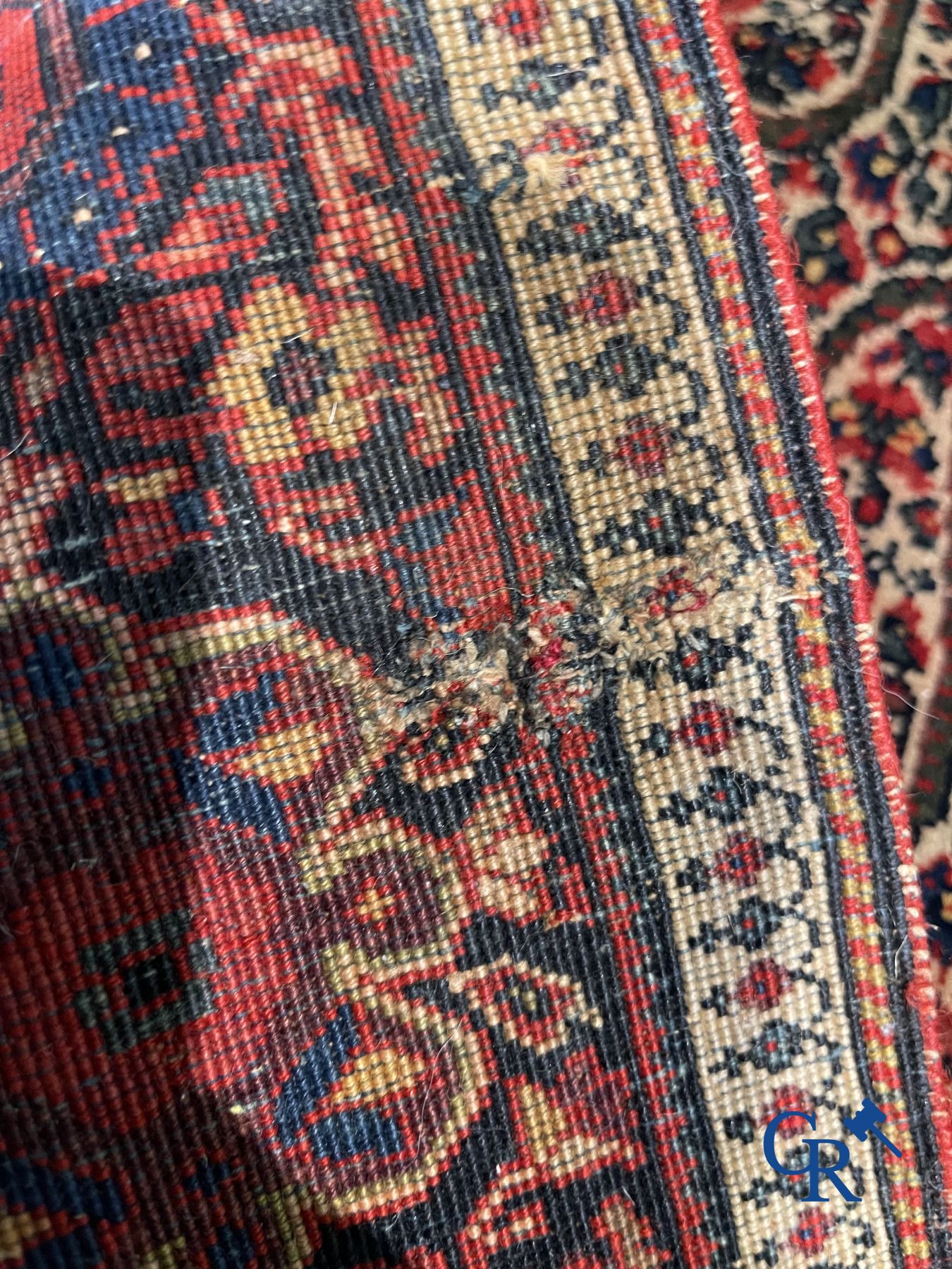 Oriental carpets: Antique oriental carpet.