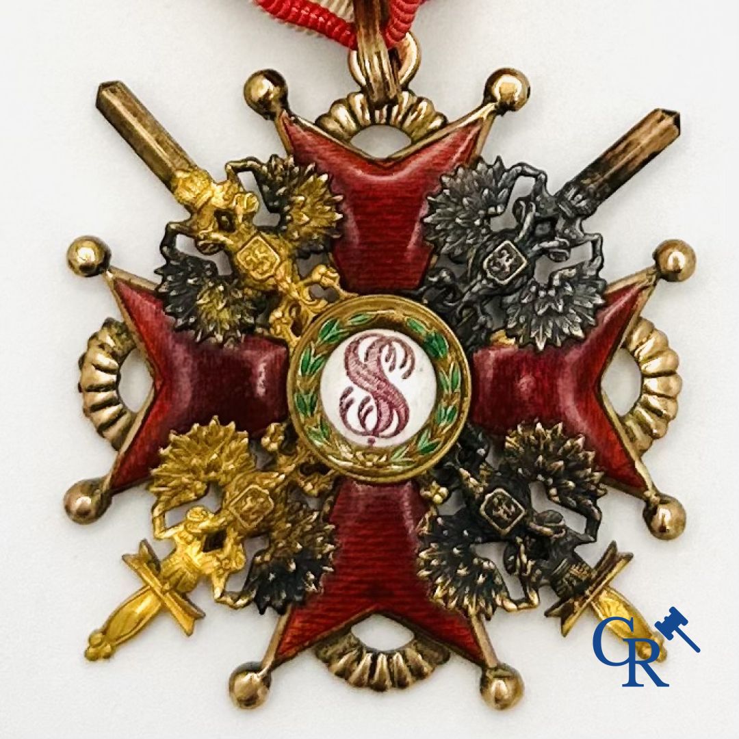 Médailles -Crown Order Honour Marks - Decorations: Order of Saint Stanislaus.