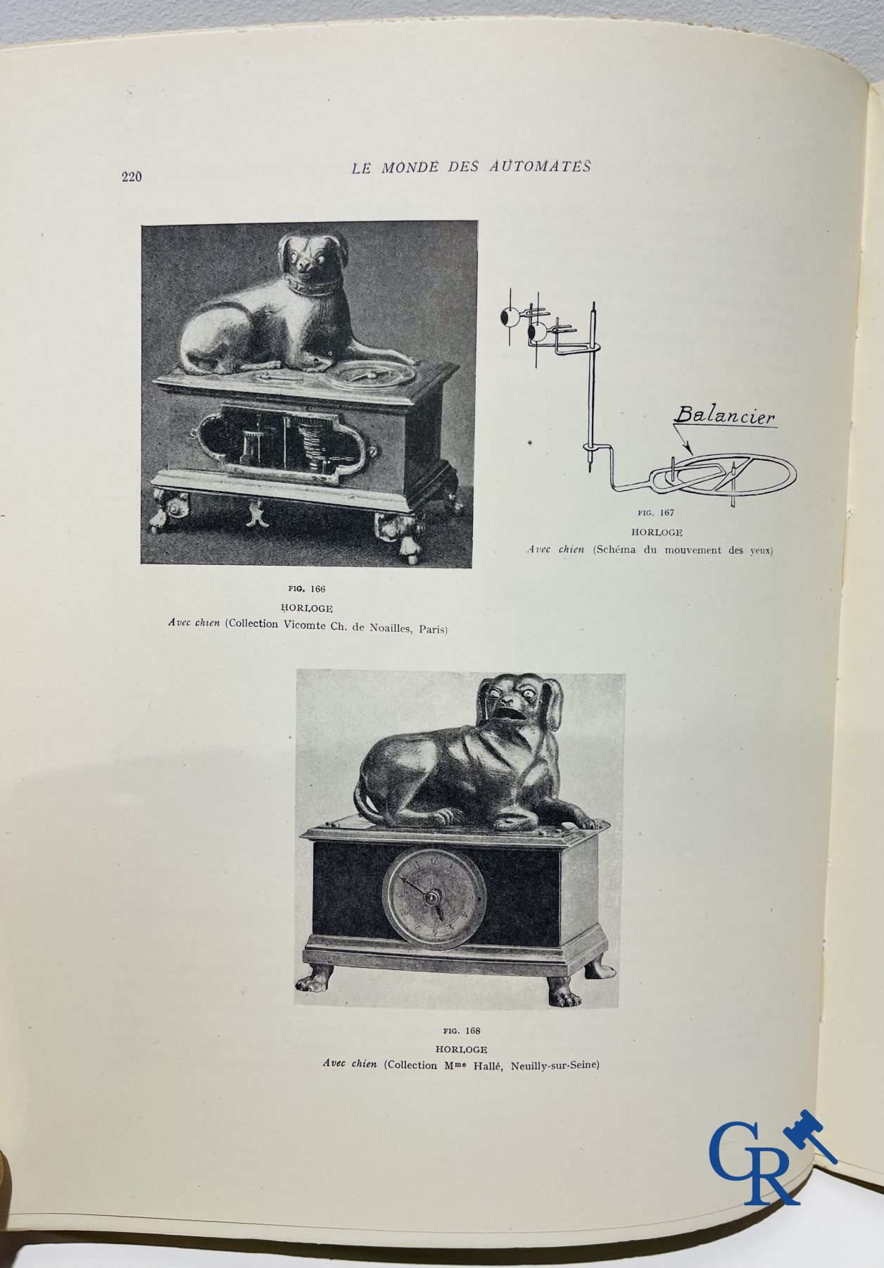 Automaten. Zeldzame uitgave van "Le monde des automates." Alfred Chapuis et Edouard Gélis. Paris 1928.