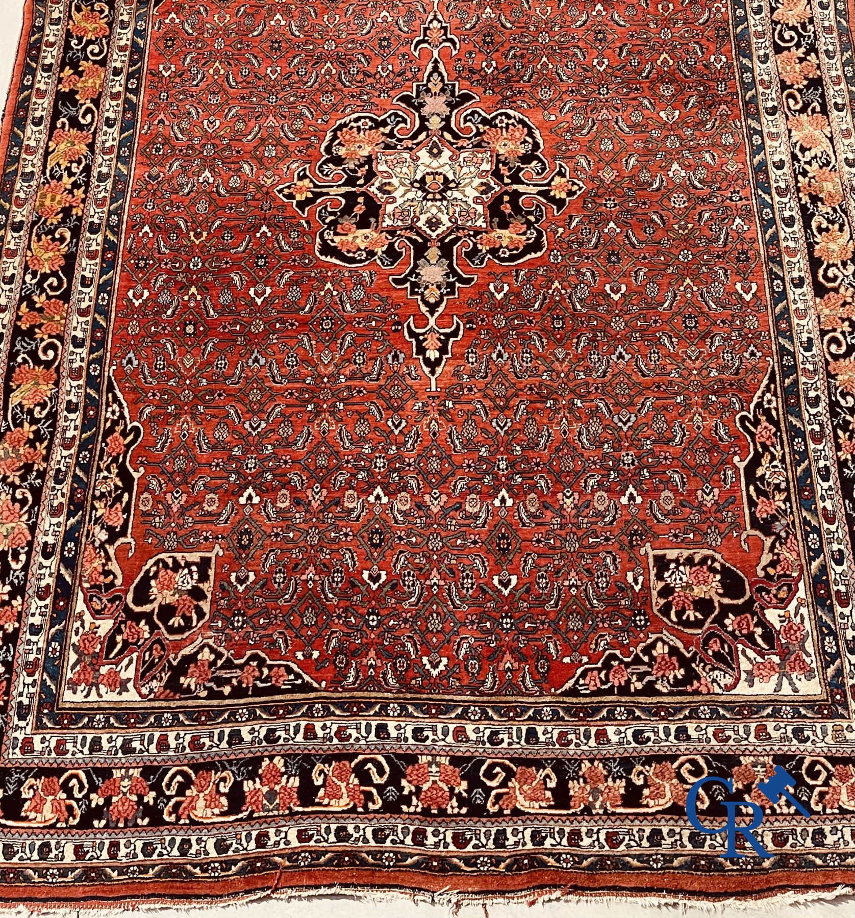 Persian carpet: Iran. Large Heriz carpet.