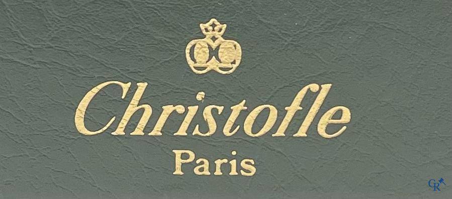 Christofle: een 155-delige bestekkoffer model Vendôme in originele opbergdoos.