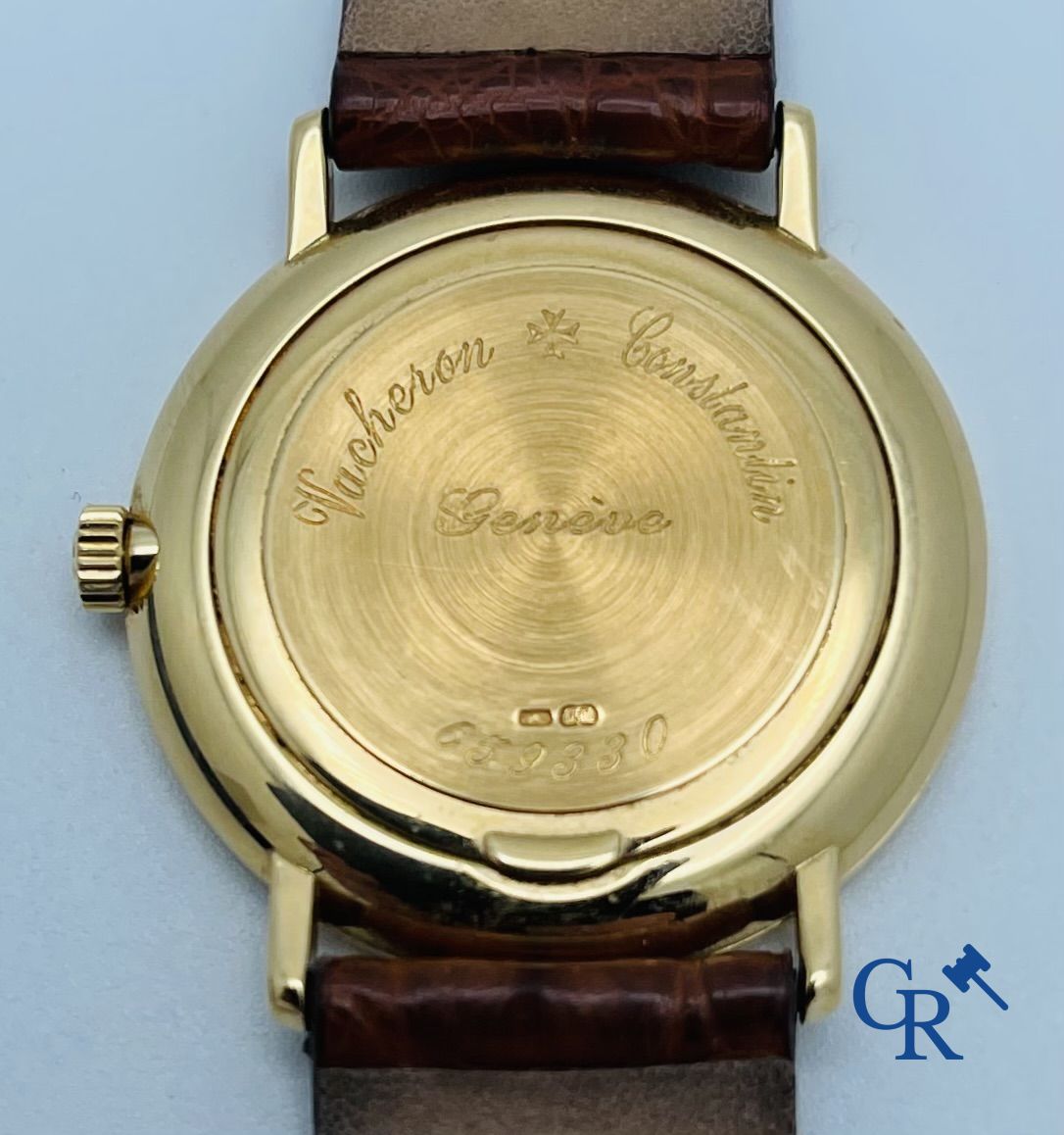 Vacheron Constantin Genève: A men's wristwatch in gold 18K (750°/00).