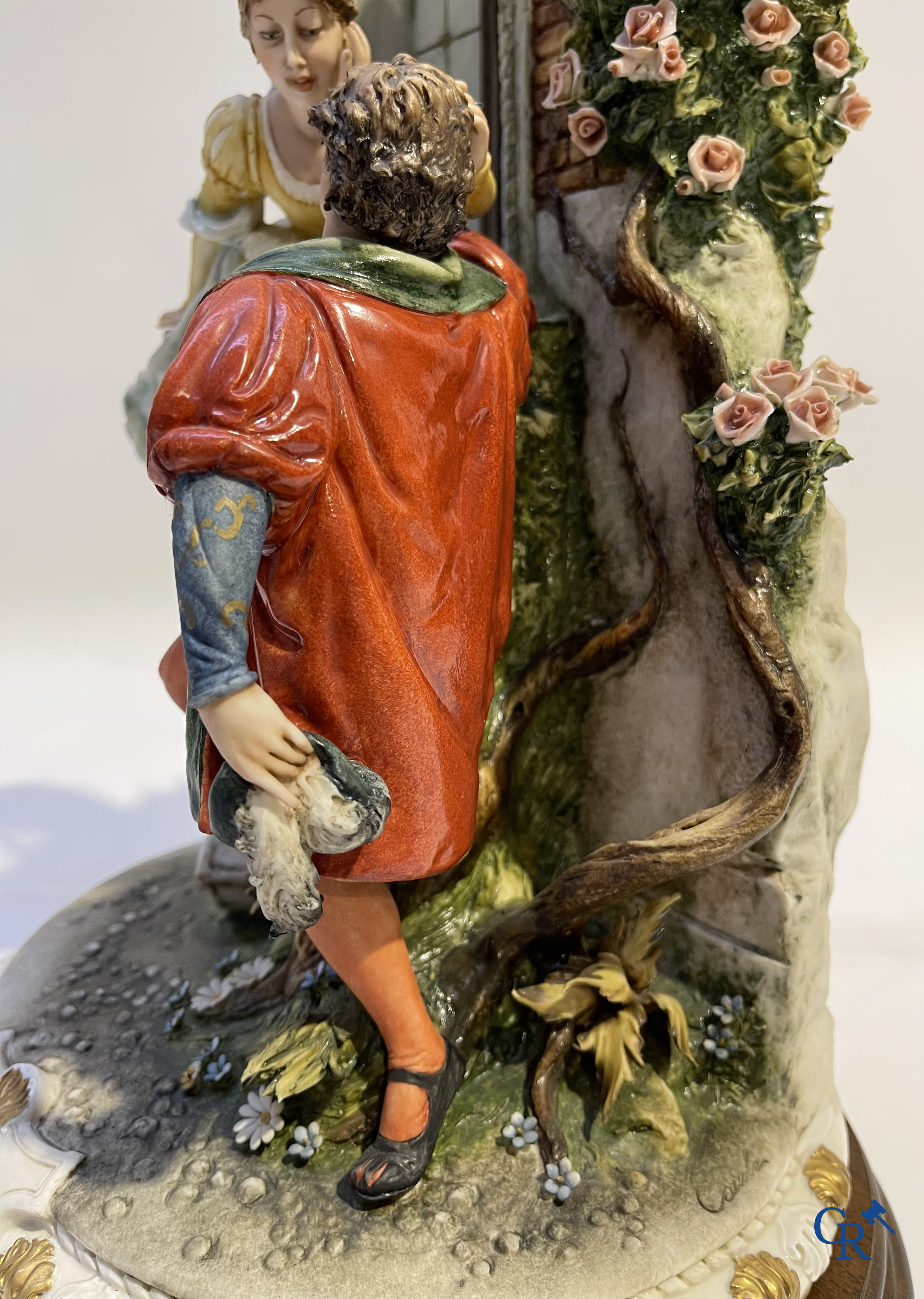 Porcelain: Capodimonte: Luciano Cazzola: Romeo & Giulietta.