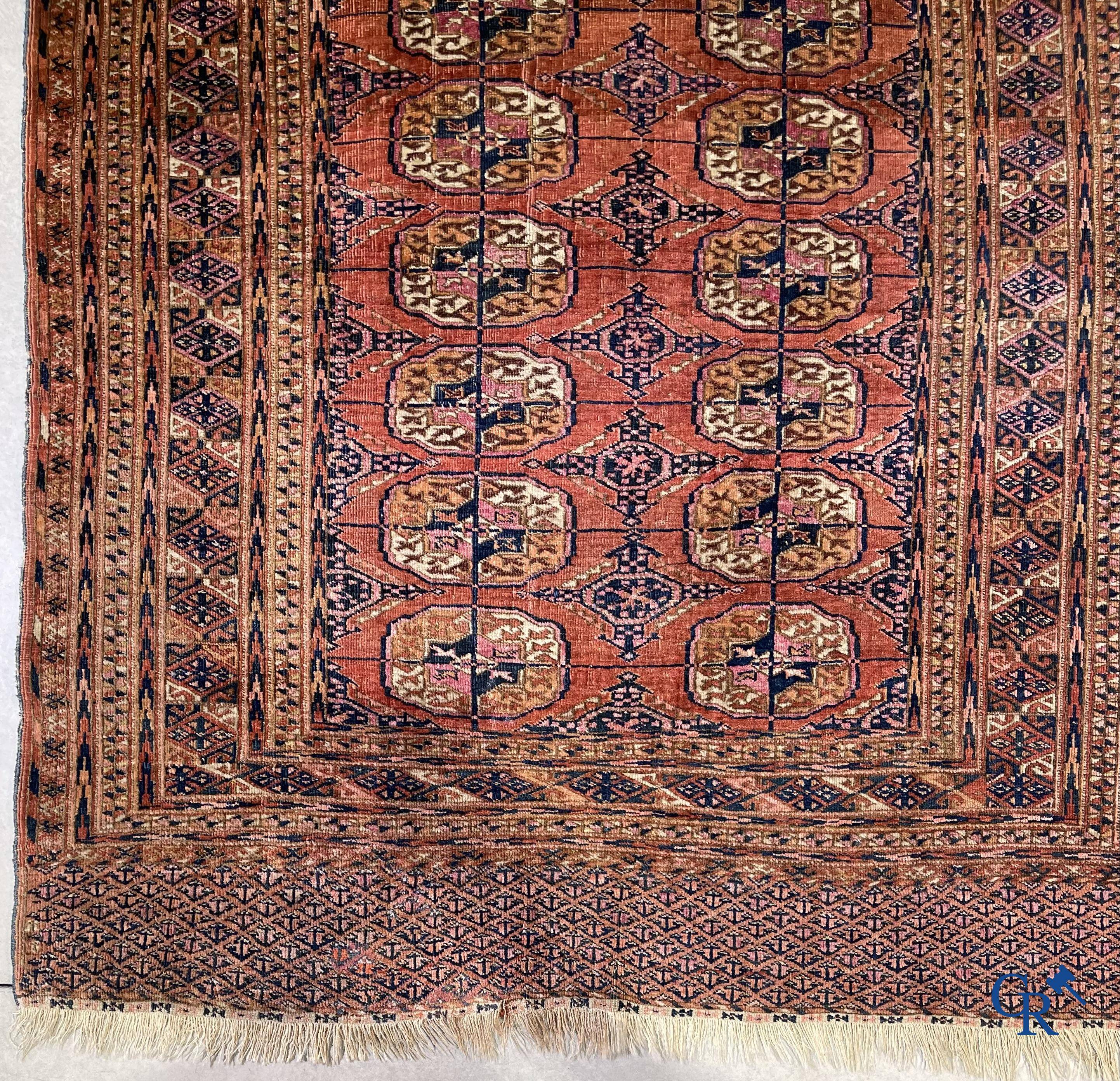 Oriental carpets, an antique oriental carpet.