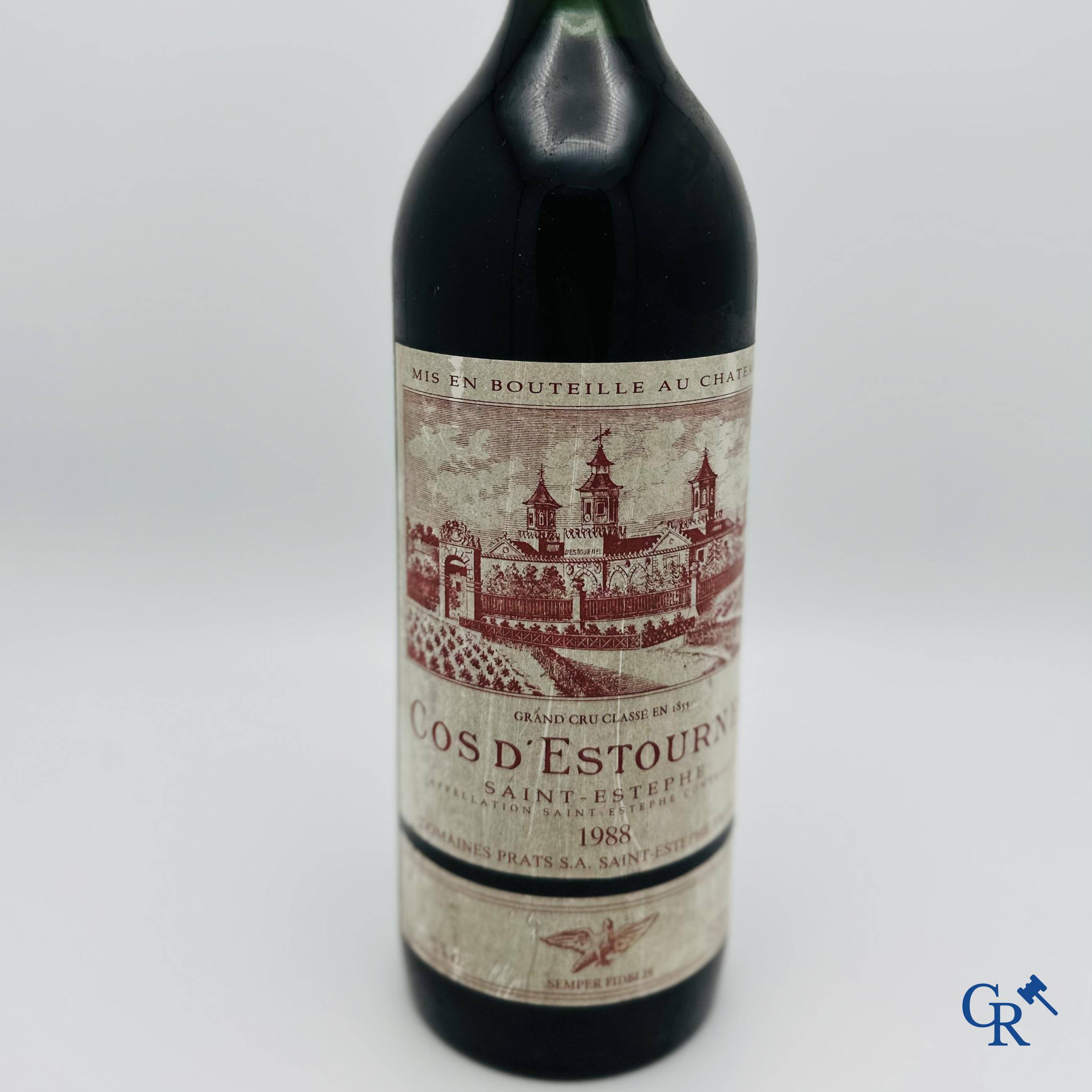 Wijn - Bordeaux: Château Cos d'Estournel 1988, 1,5L. Magnum Rouge. 2ème grand cru classé 1988. Saint-Estèphe.