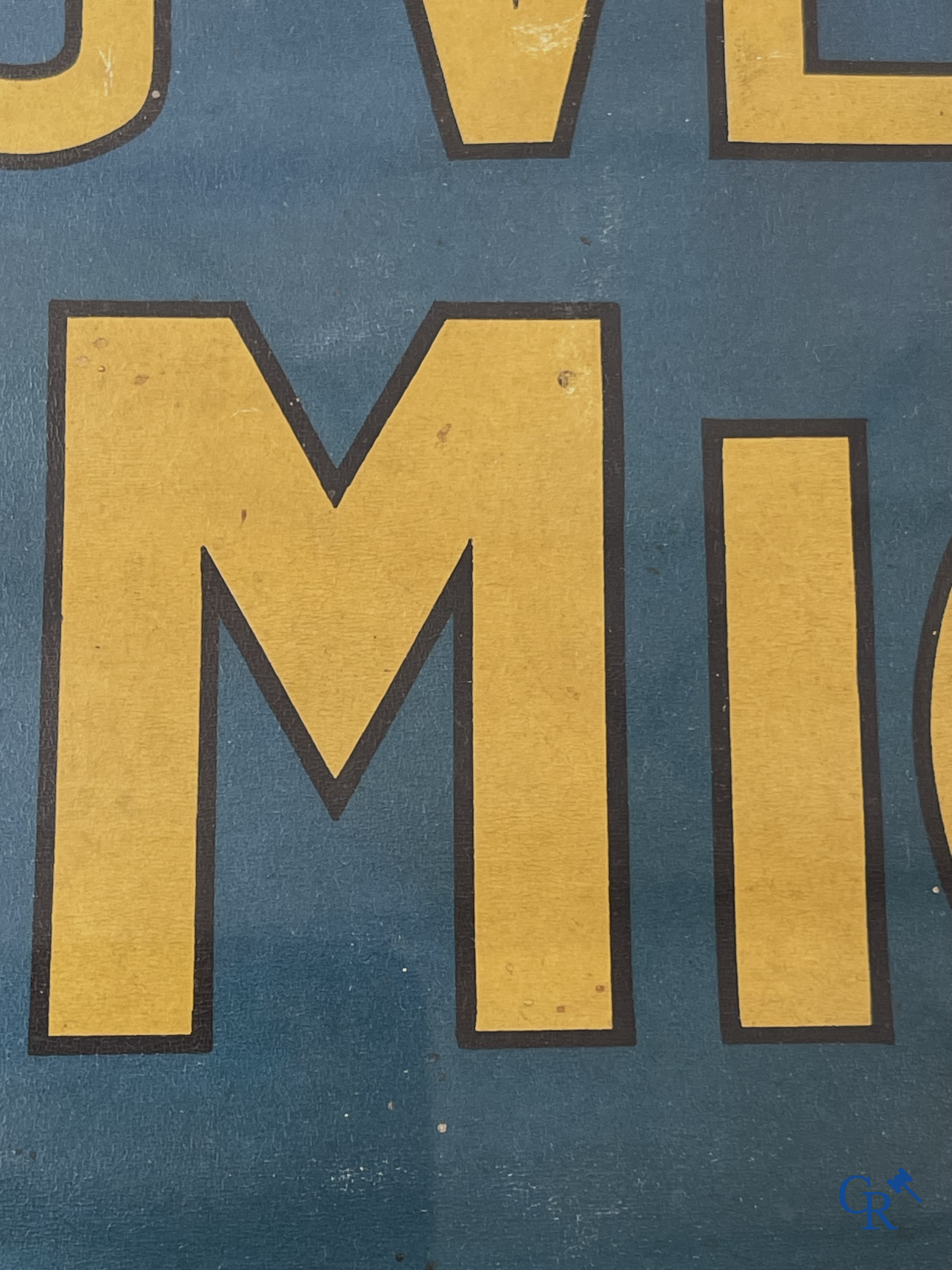 Léon Hingre (1860-1926) Pneu Vélo Michelin. Prachtige affiche voor fietsbanden Michelin. Circa 1910.