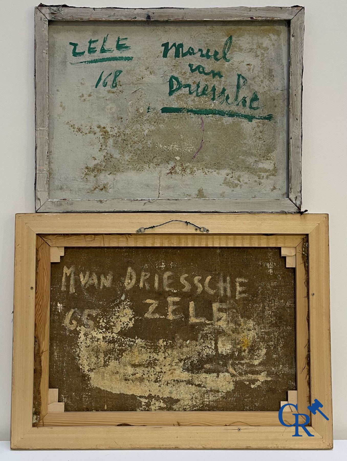 5 Paintings: Marcel Van Driessche, Zele.