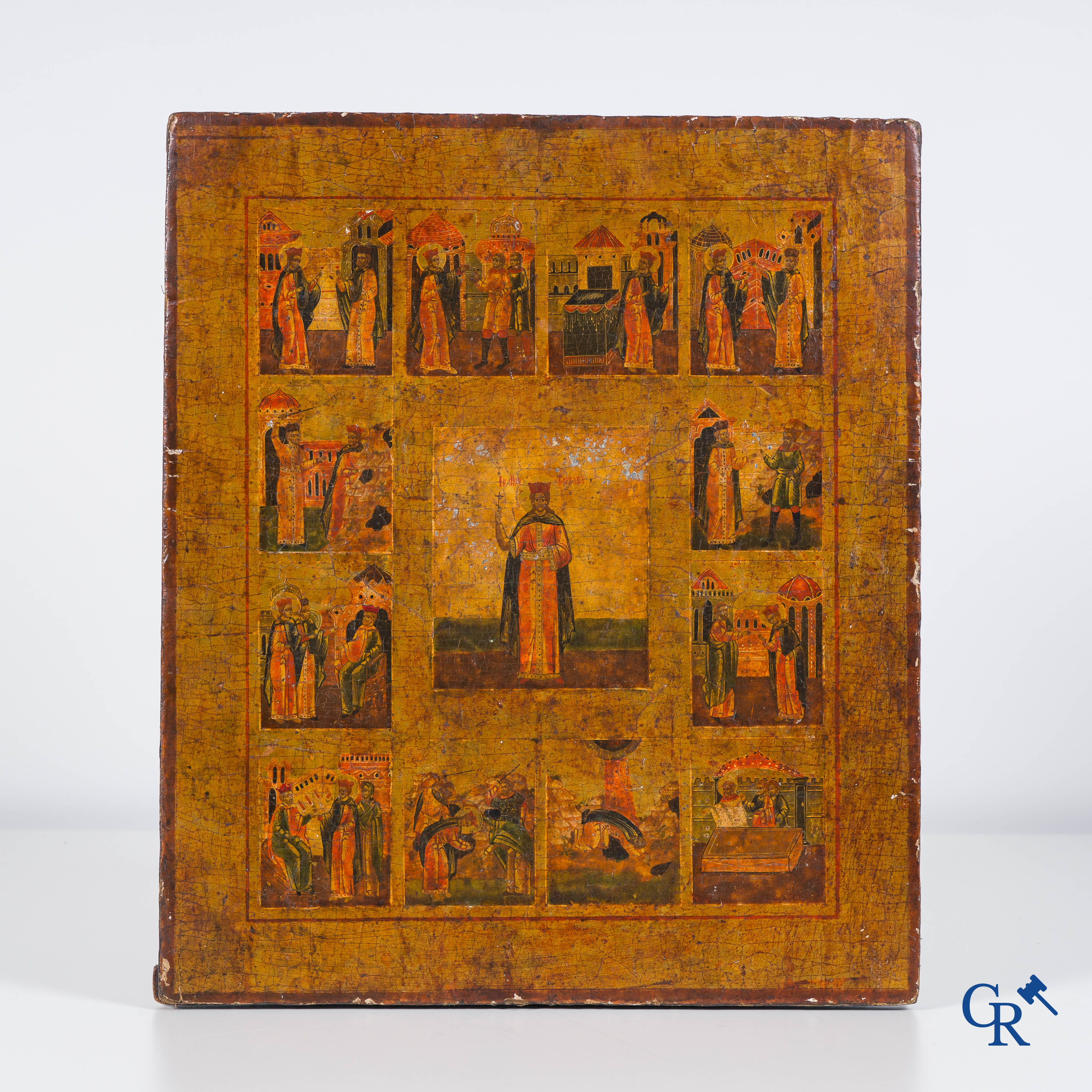 Russian work: Icon, 18th-19th century.